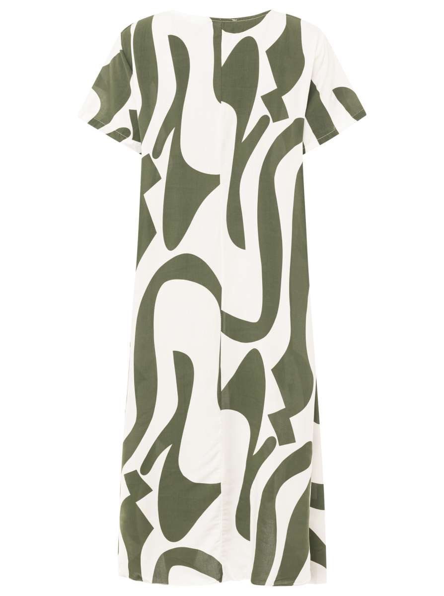 Zwillingsherz Sommerkleid Zwillingsherz Maxikleid "Abstrakt" Geometrisches günstig online kaufen