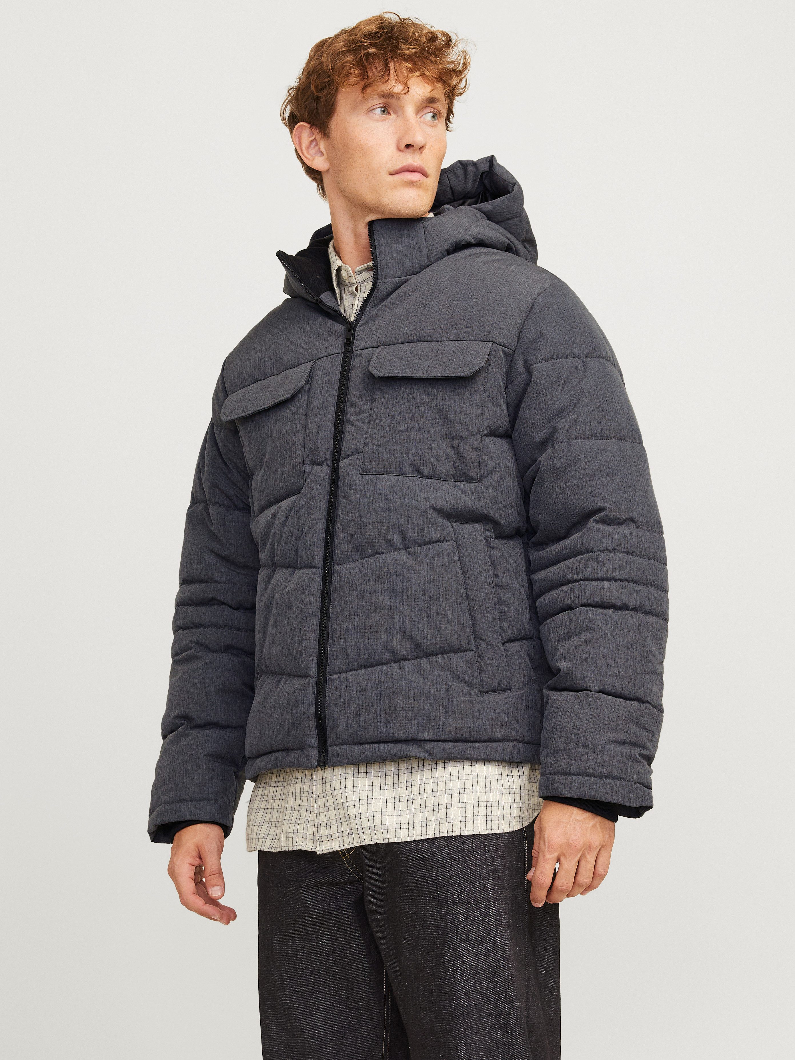 Jack Jones Steppjacke JJBUILD PUFFER JACKET, Aus pflegeleichtem