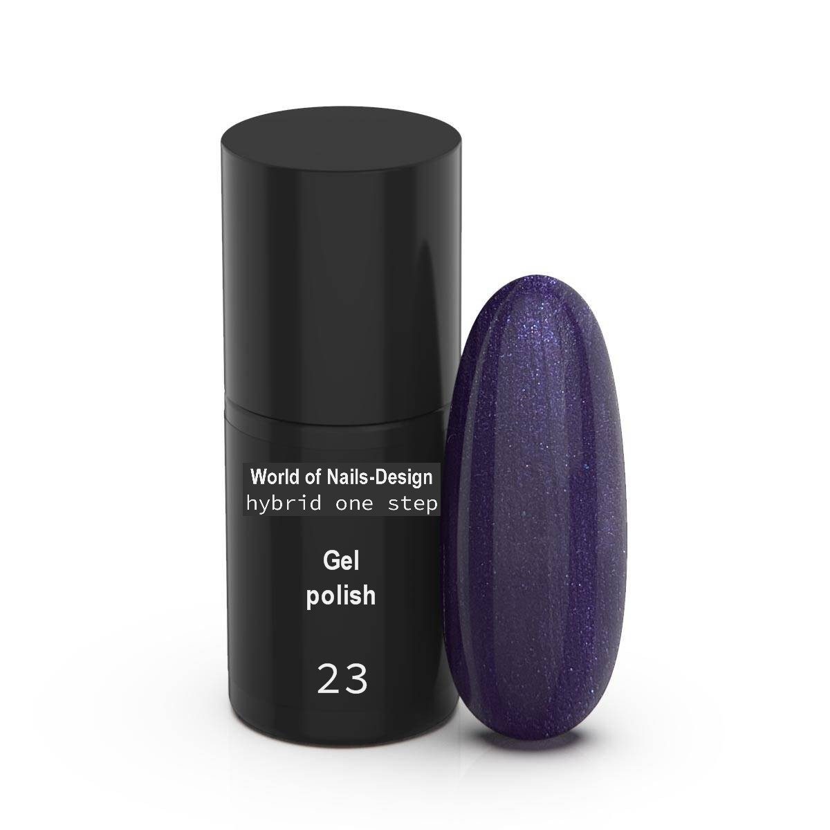 World of Nails-Design UV-Gel LED / UV Hybridlack "One Step" viele Farben 6 ml, hochpigmentiert