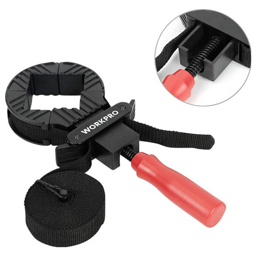 WorkPro Schraubzwinge Bandspanner WP232044 Produktabmessung, Länge: 294 mm