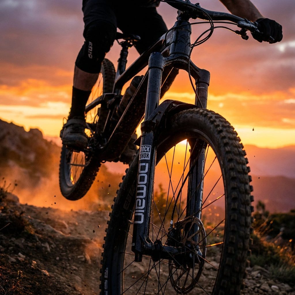 RockShox Federgabel RockShox LowerLeg 27"15x110Boost DomainB1+ 11.4018.091.058,GlossBlack