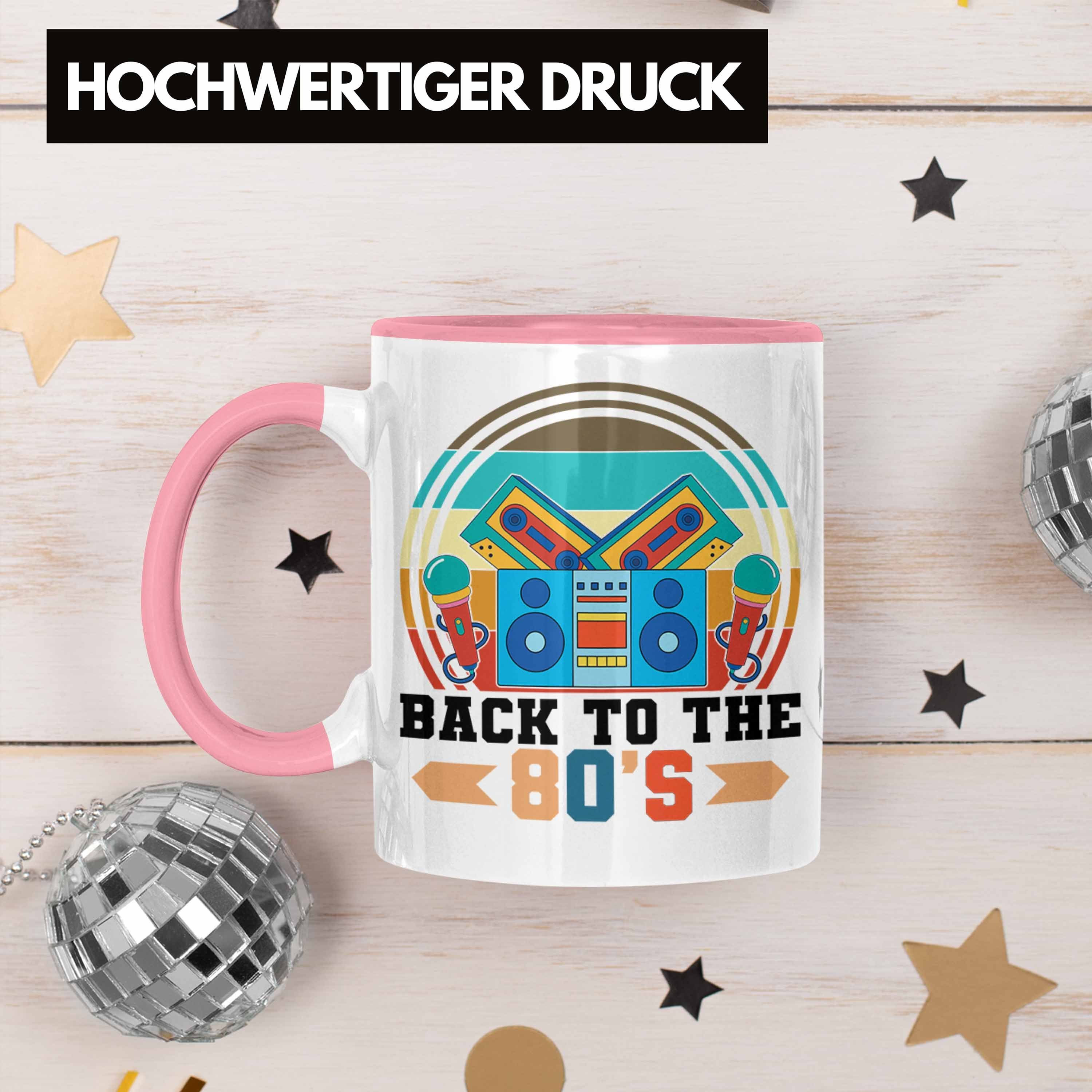 Geschenk Jahre - Rosa Back Trendation The 80er Tasse To Geschenkidee Party Trendation Achziger Tasse