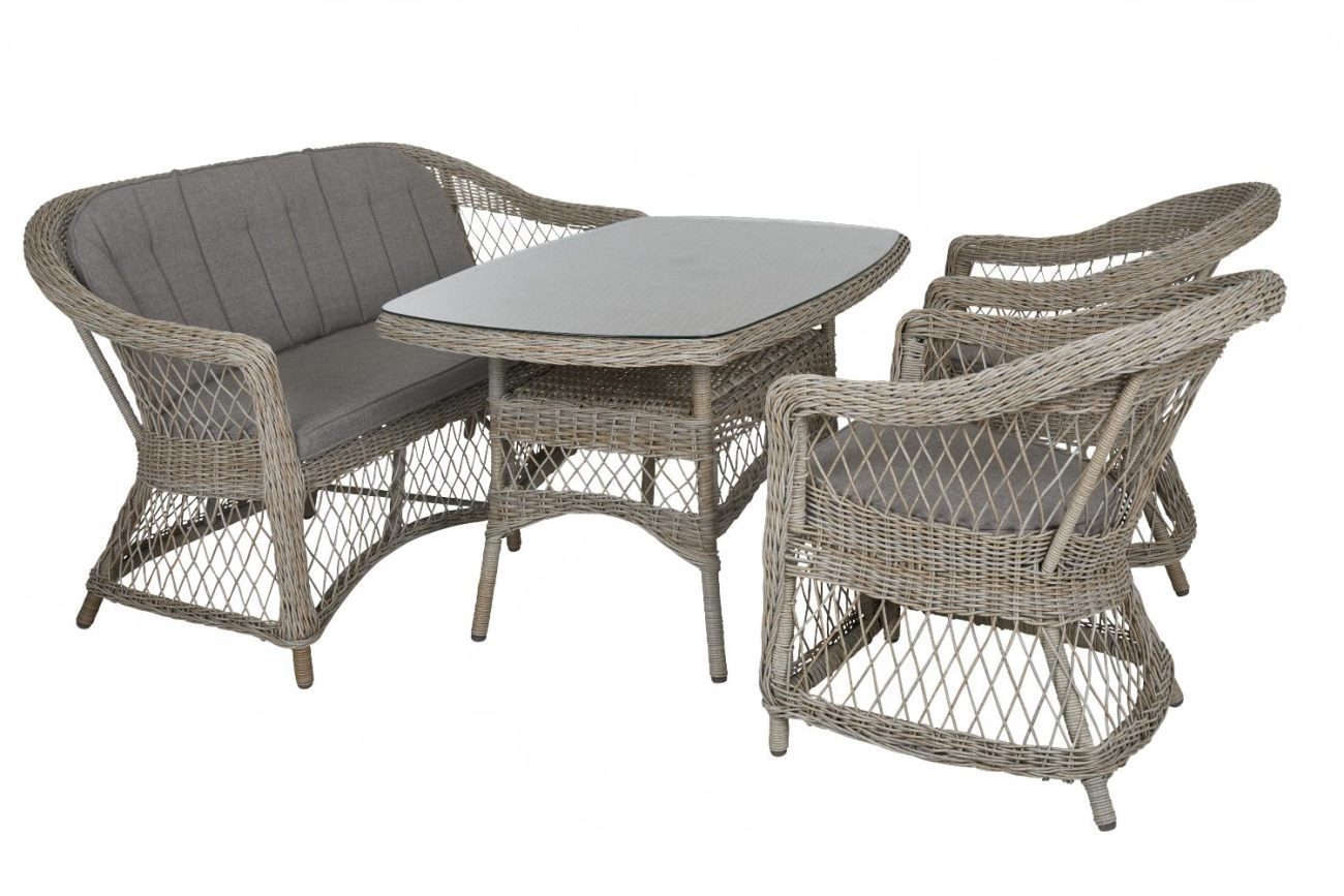 Brafab Esstisch Kamomill 135x80 cm, Geeignet für 4-6 Personen