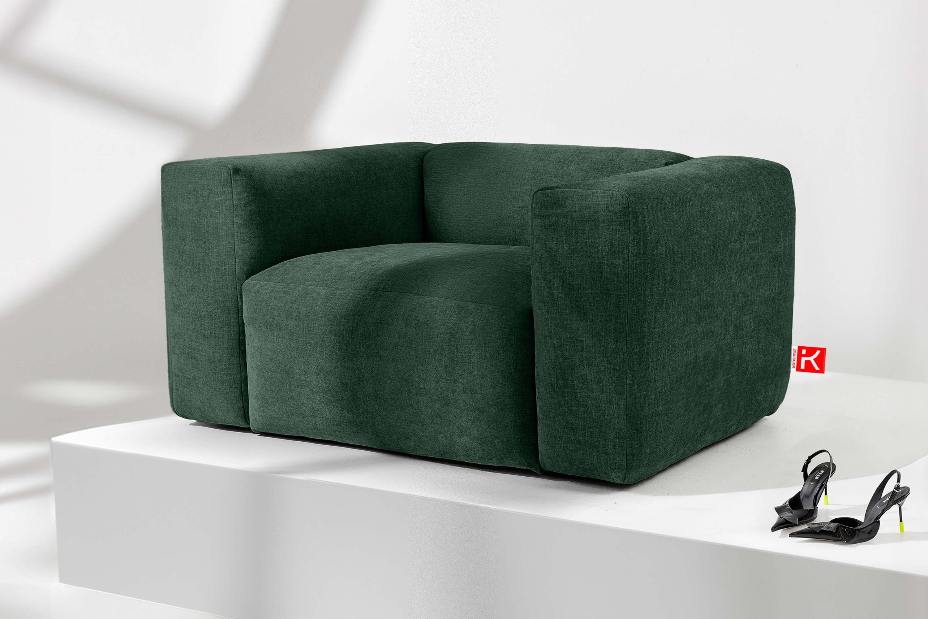KONSIMO® Sessel BUFFO Polstersessel, Einzelsessel, hergestellt günstig online kaufen