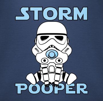 Shirtracer Shirtbody Storm Pooper Stormpooper Sprüche Baby