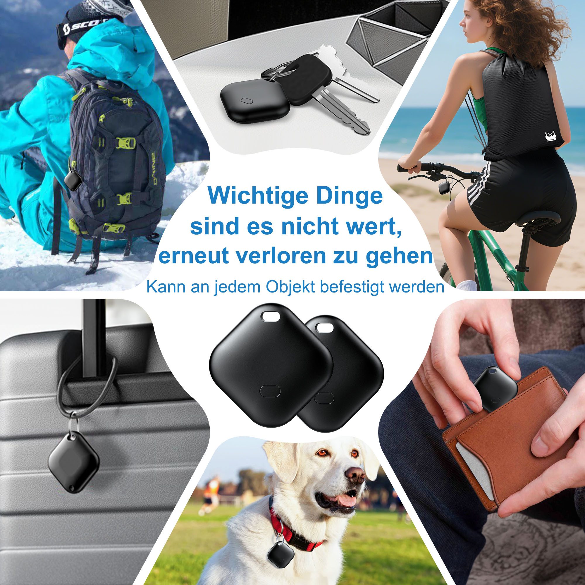 Luckice Tracker Android Smart Tag,Bluetooth Tracker GPS-Tracker