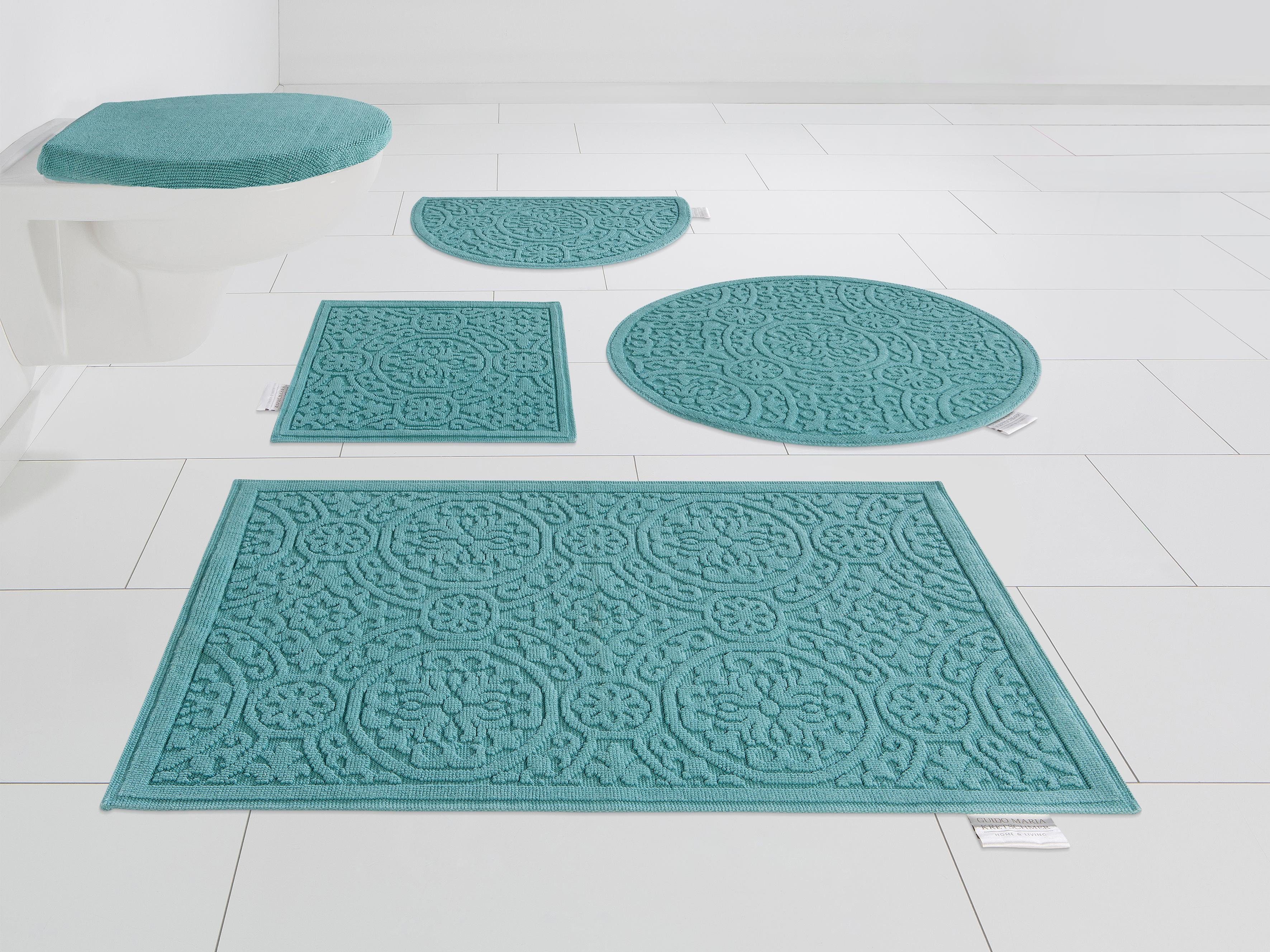 Guido Maria Kretschmer Home&Living Badematte Garden Pastels, Höhe 3 mm, rut günstig online kaufen