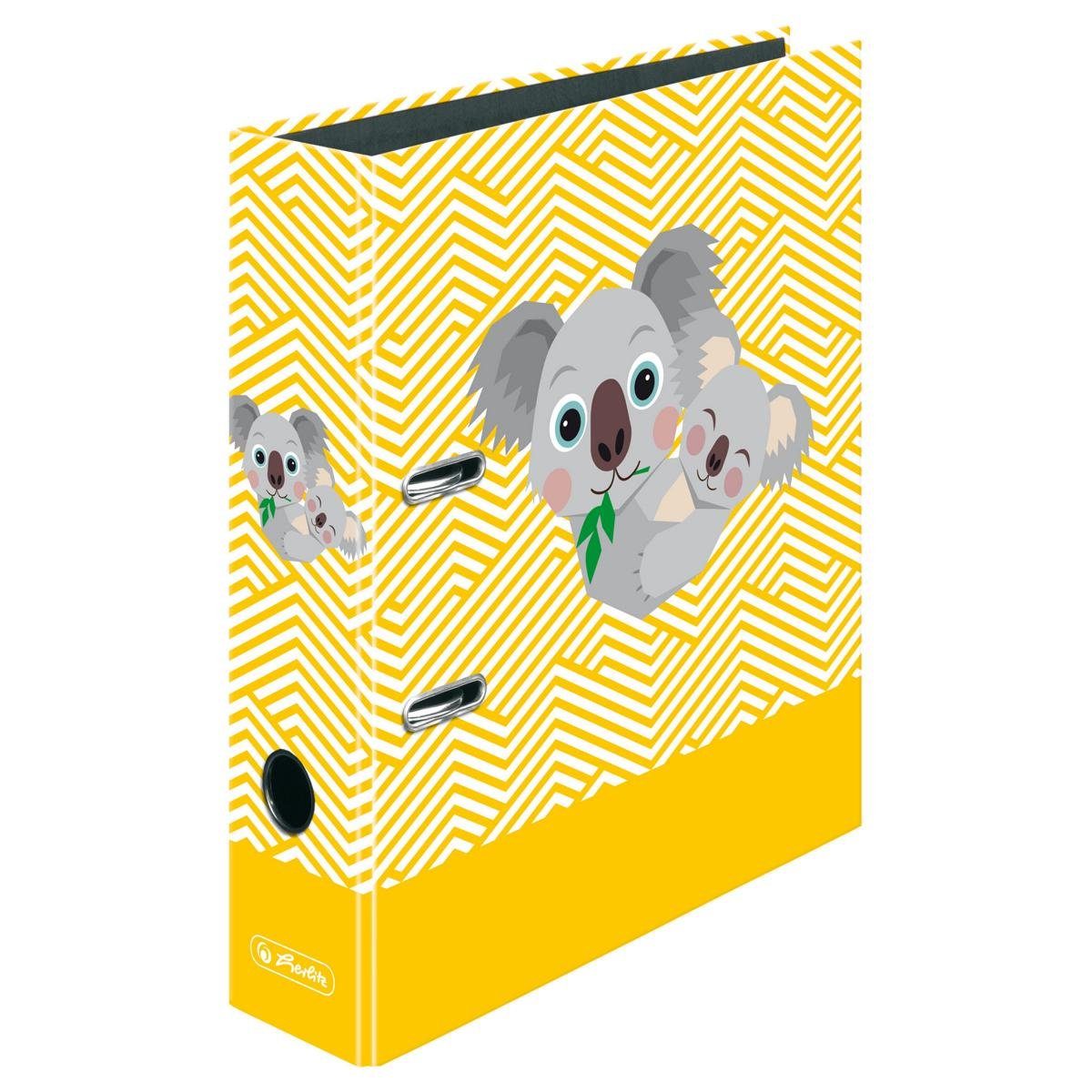 Herlitz Aktenordner Herlitz Motivordner / DIN A4 / 80mm breit / "Koala"