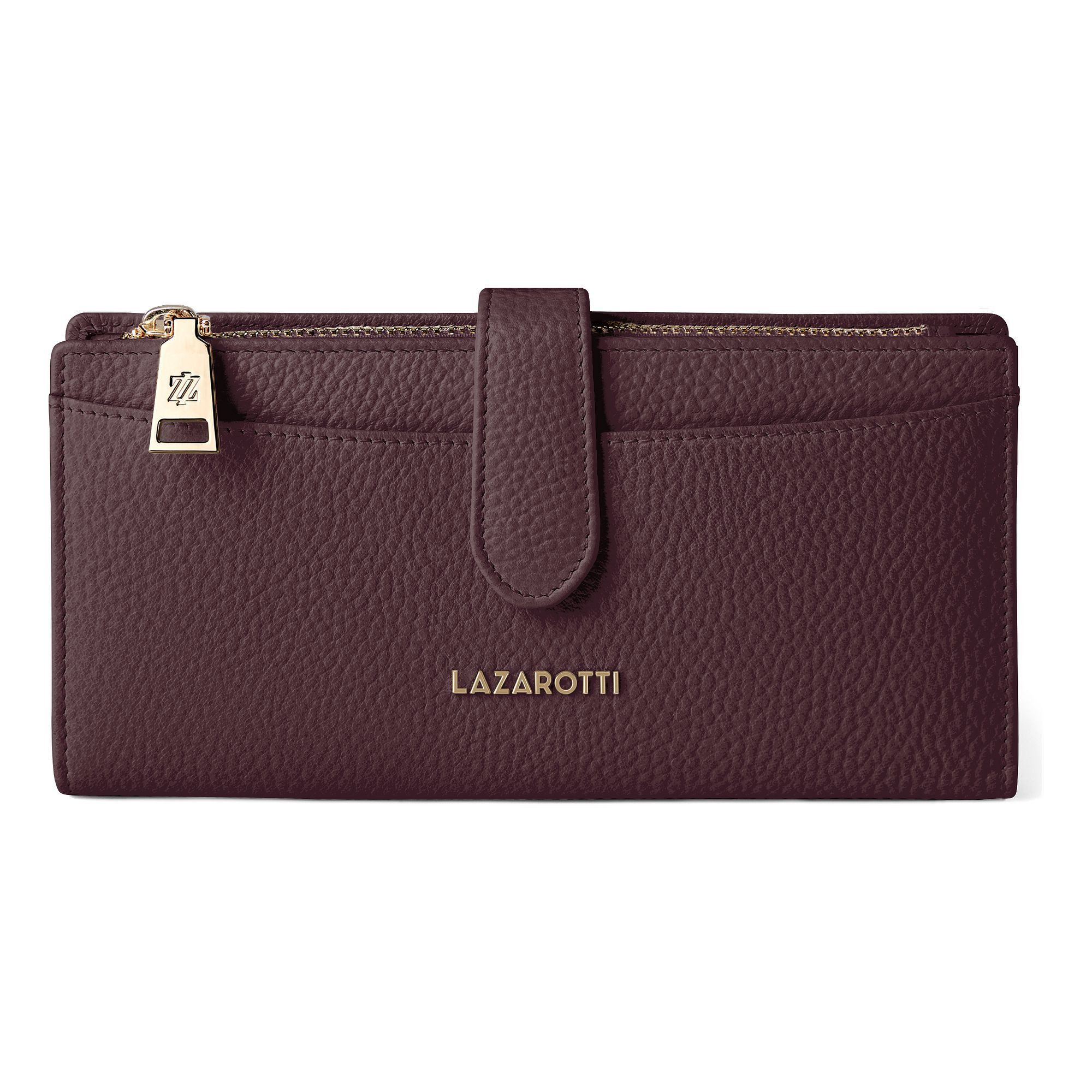 Lazarotti Geldbörse Bologna Leather Geldbörse Leder 20 cm