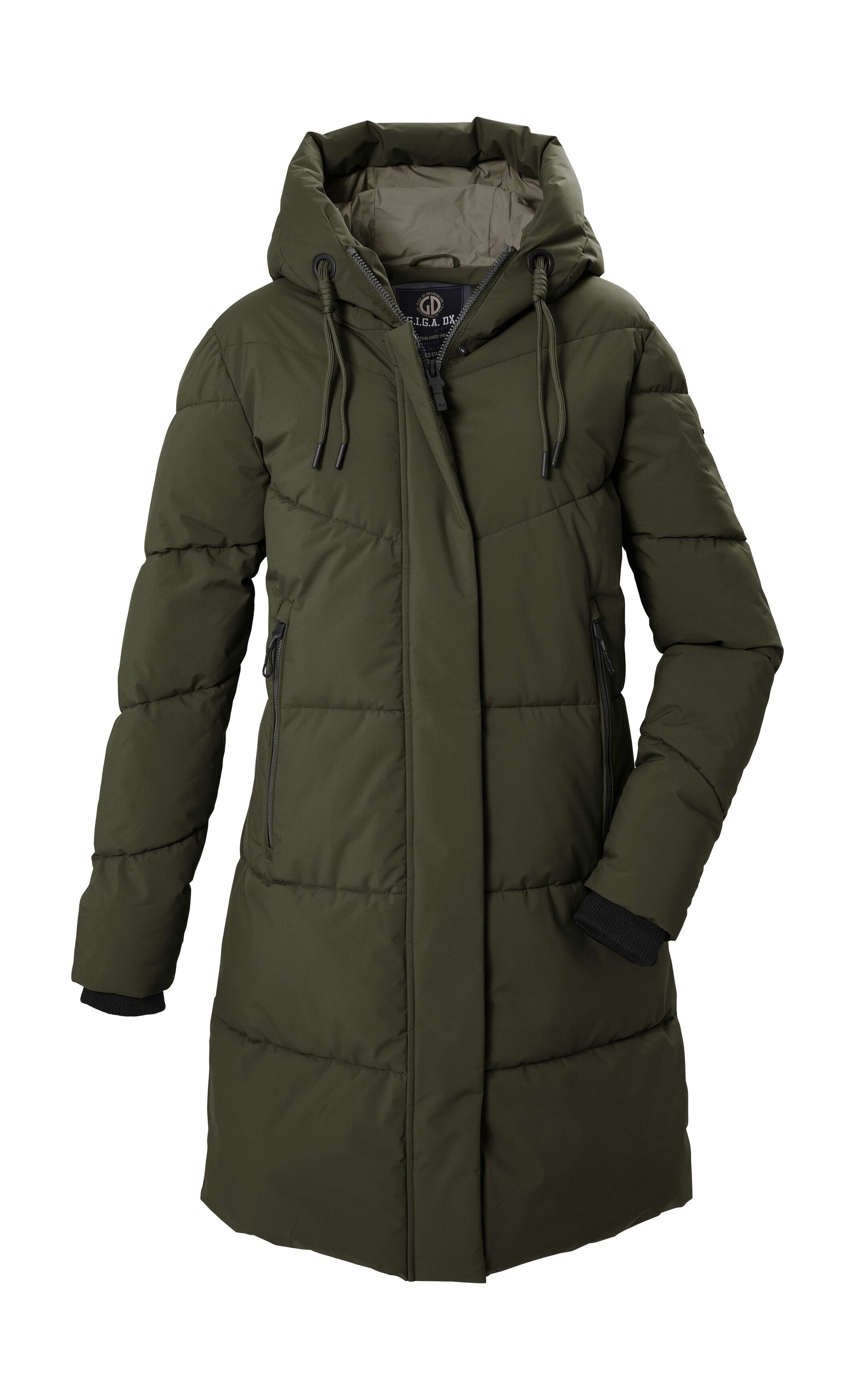 G.I.G.A. DX by killtec Steppmantel GW 31 WMN QLTD PRK Winddichter, wasserabweisender Damen Steppparka mit Kapuze