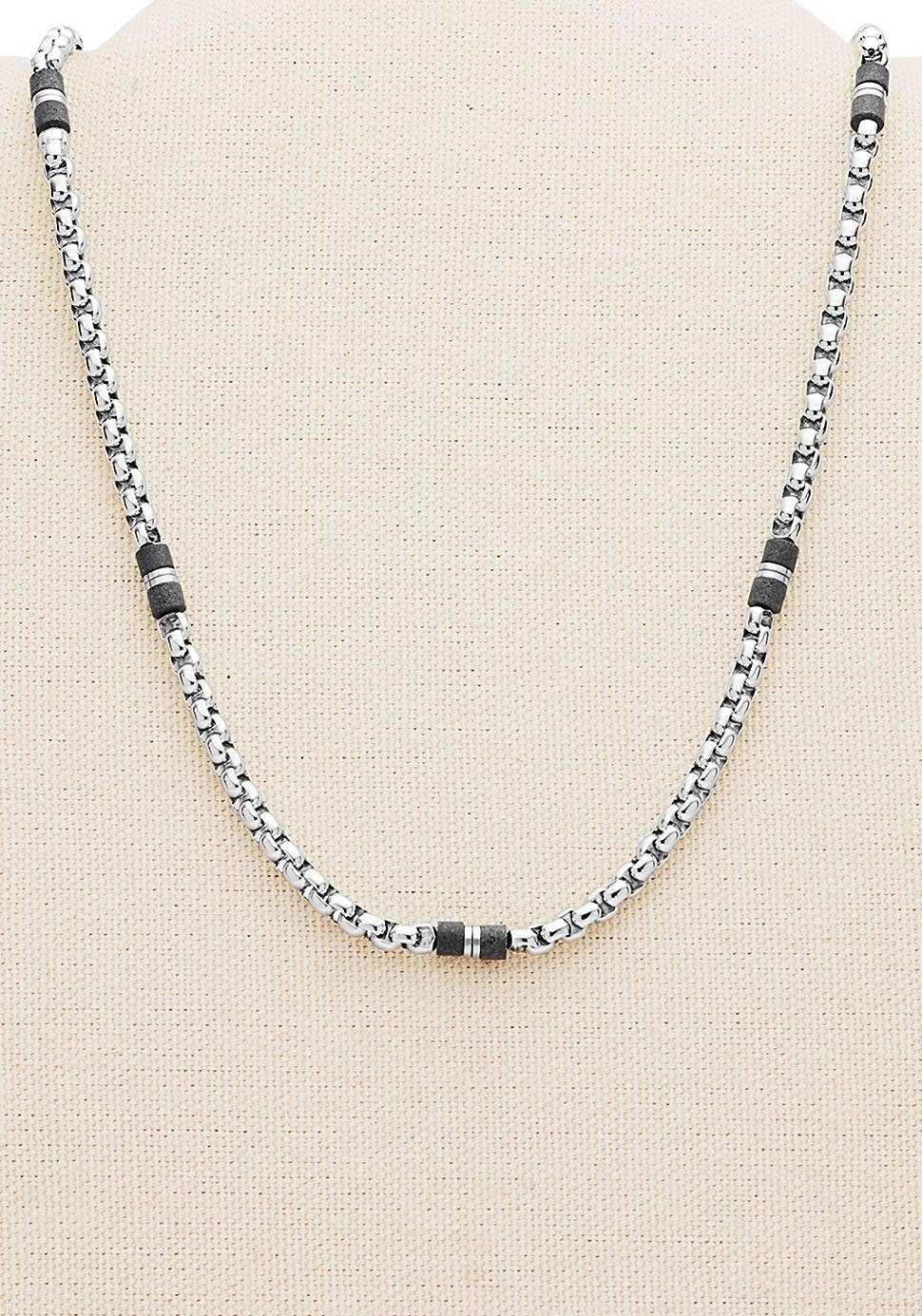 Fossil Edelstahlkette Schmuck Geschenk Edelstahl Halskette MENS DRESS