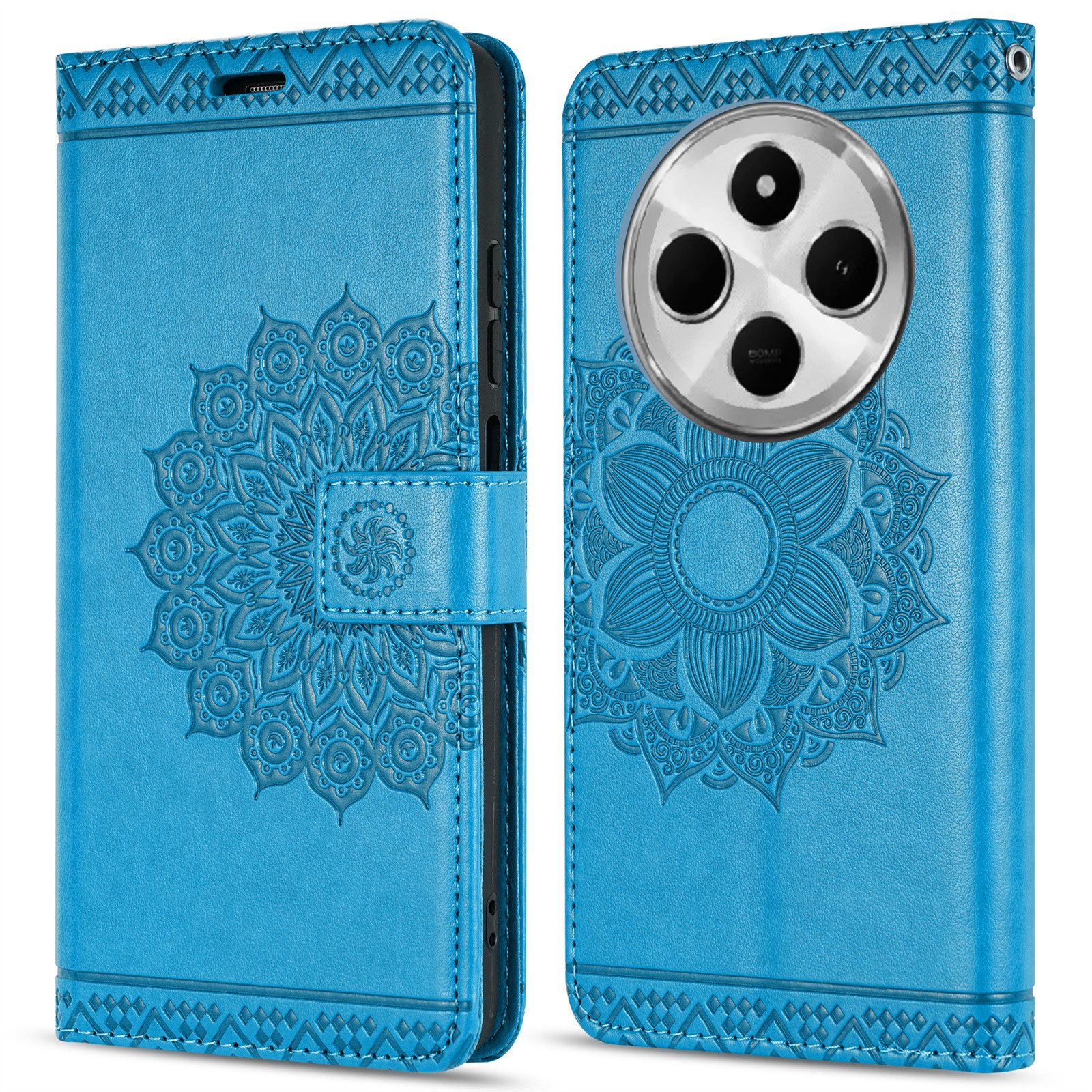 betterfon Handyhülle Handytasche für Xiaomi Redmi 14C / Poco C75 Klapphülle Wallet Case, Wallet Case mit Kartenfächern Magnetverschluss und weicher Innenhülle – Bild 5 von 5