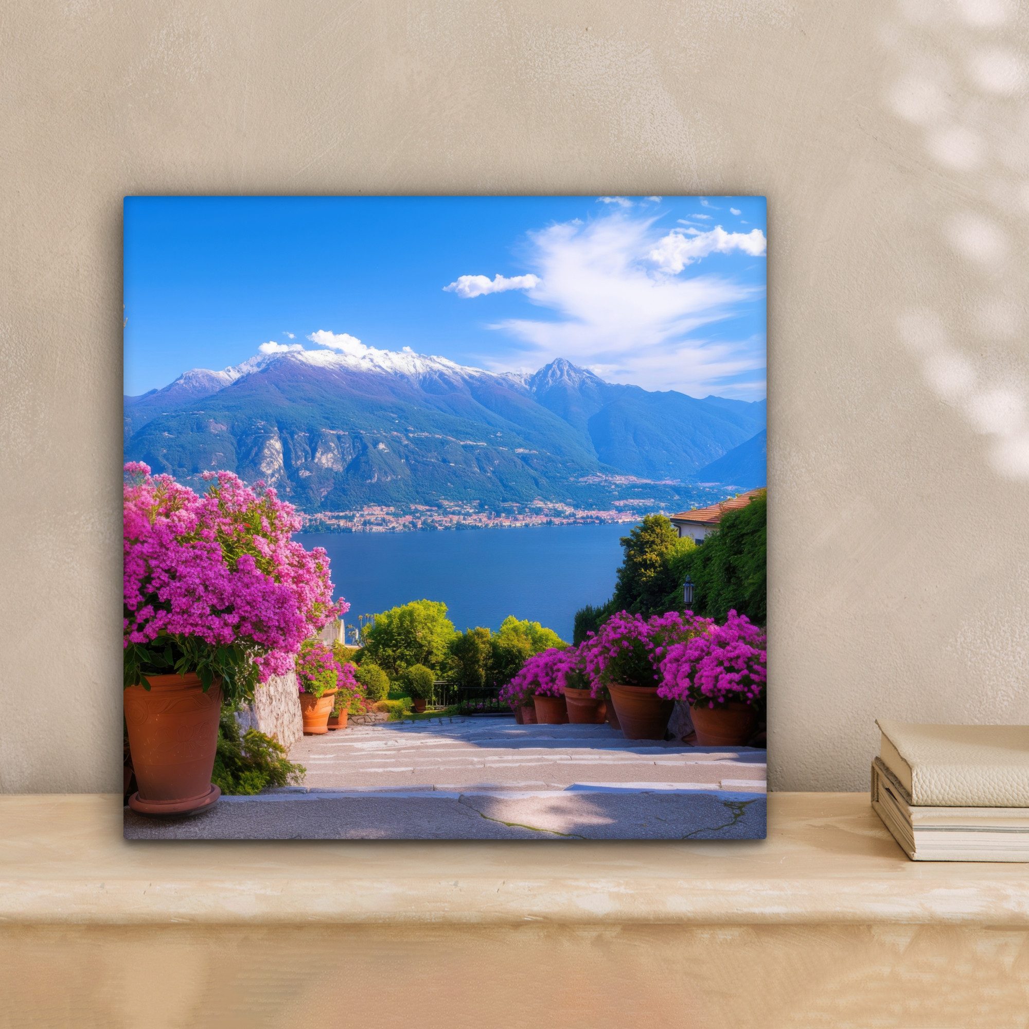 OneMillionCanvasses® Leinwandbild Comer See - Italien - Landschaft, Fotodru günstig online kaufen