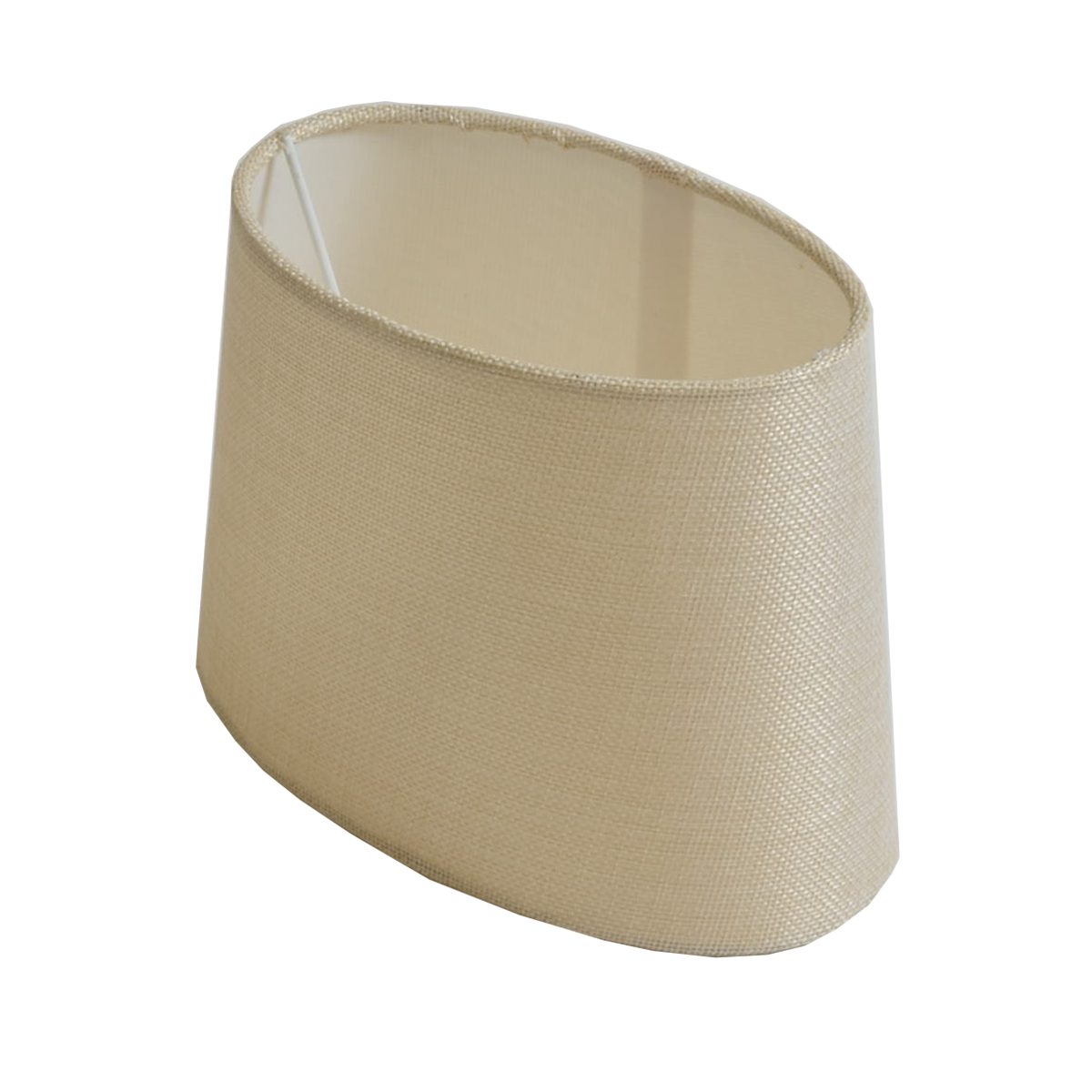 B&S Лампыschirm Лампыschirm oval aus Stoff im skandinavischen Design H 14 / L 20.5 cm