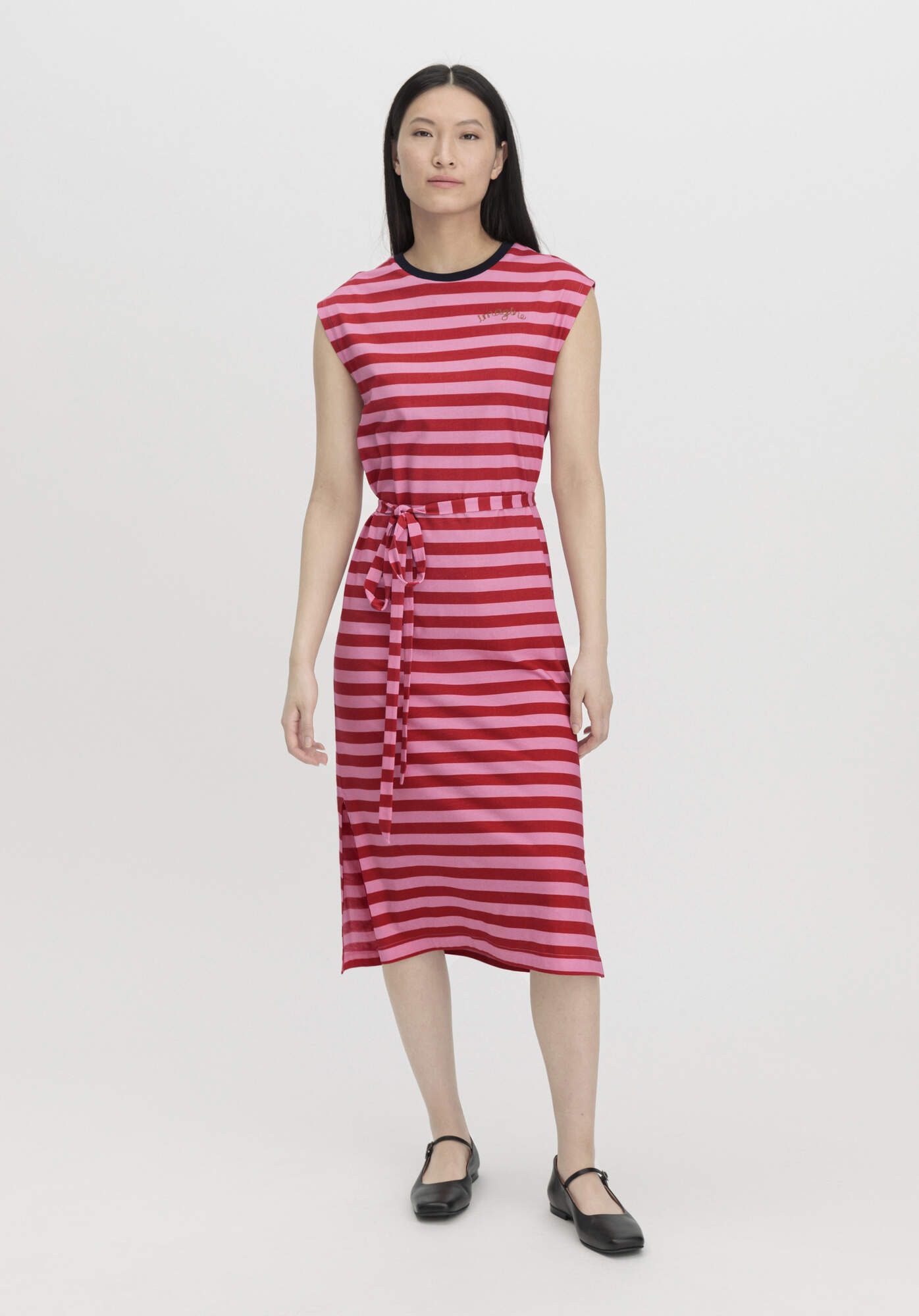 Hessnatur Jerseykleid aus reiner Bio-Baumwolle (1-tlg) günstig online kaufen