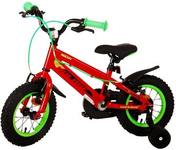 Volare Kinderfahrrad Rocky - Jungen - verschieden Farben und Größen - Rücktrittbremse, 85% zusammengebaut, bis 60 kg, 12,14,16 oder 18 Zoll, Stützräder