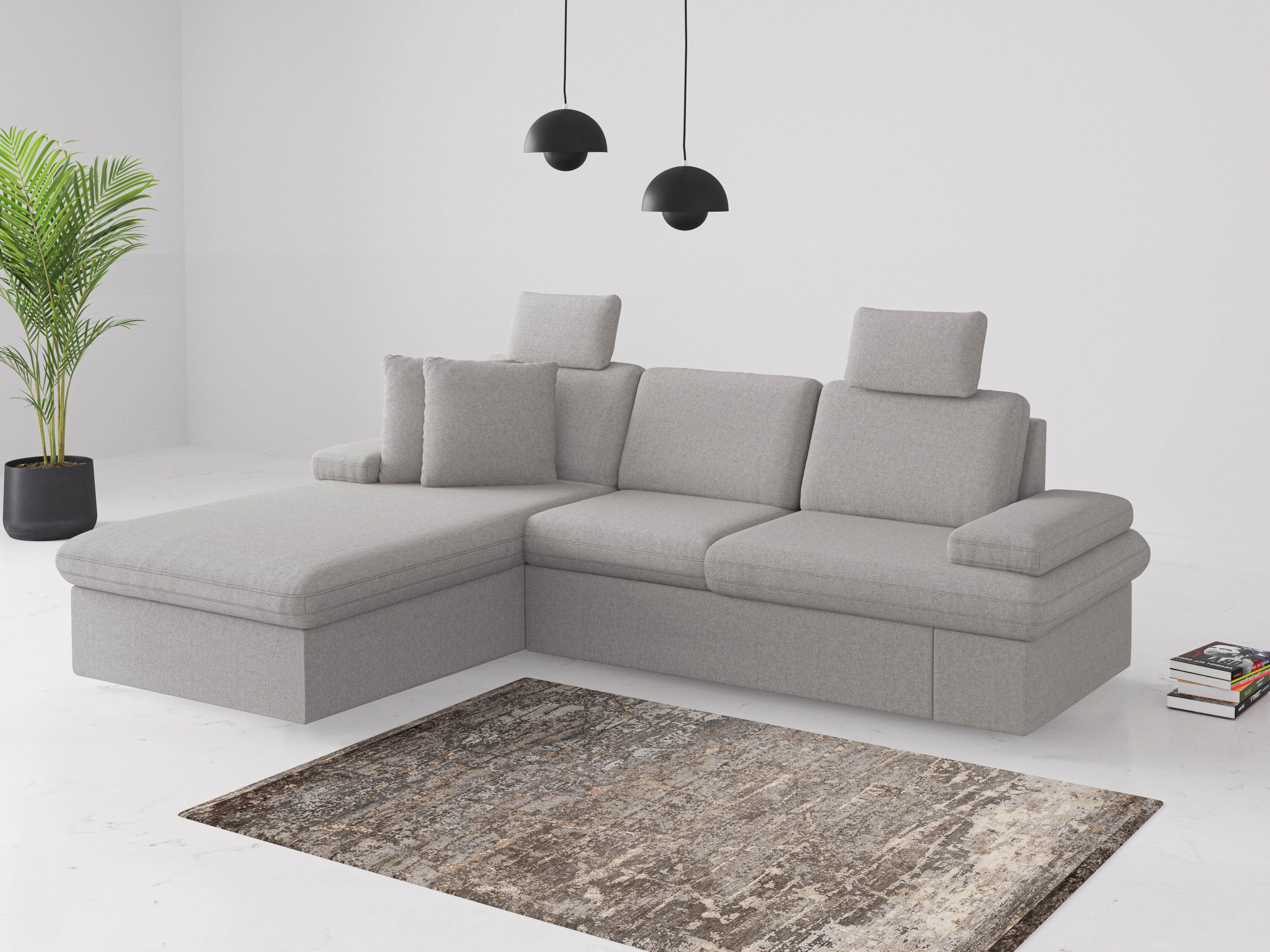 sit&more Ecksofa Moreno L-Form, B: 247 günstig online kaufen