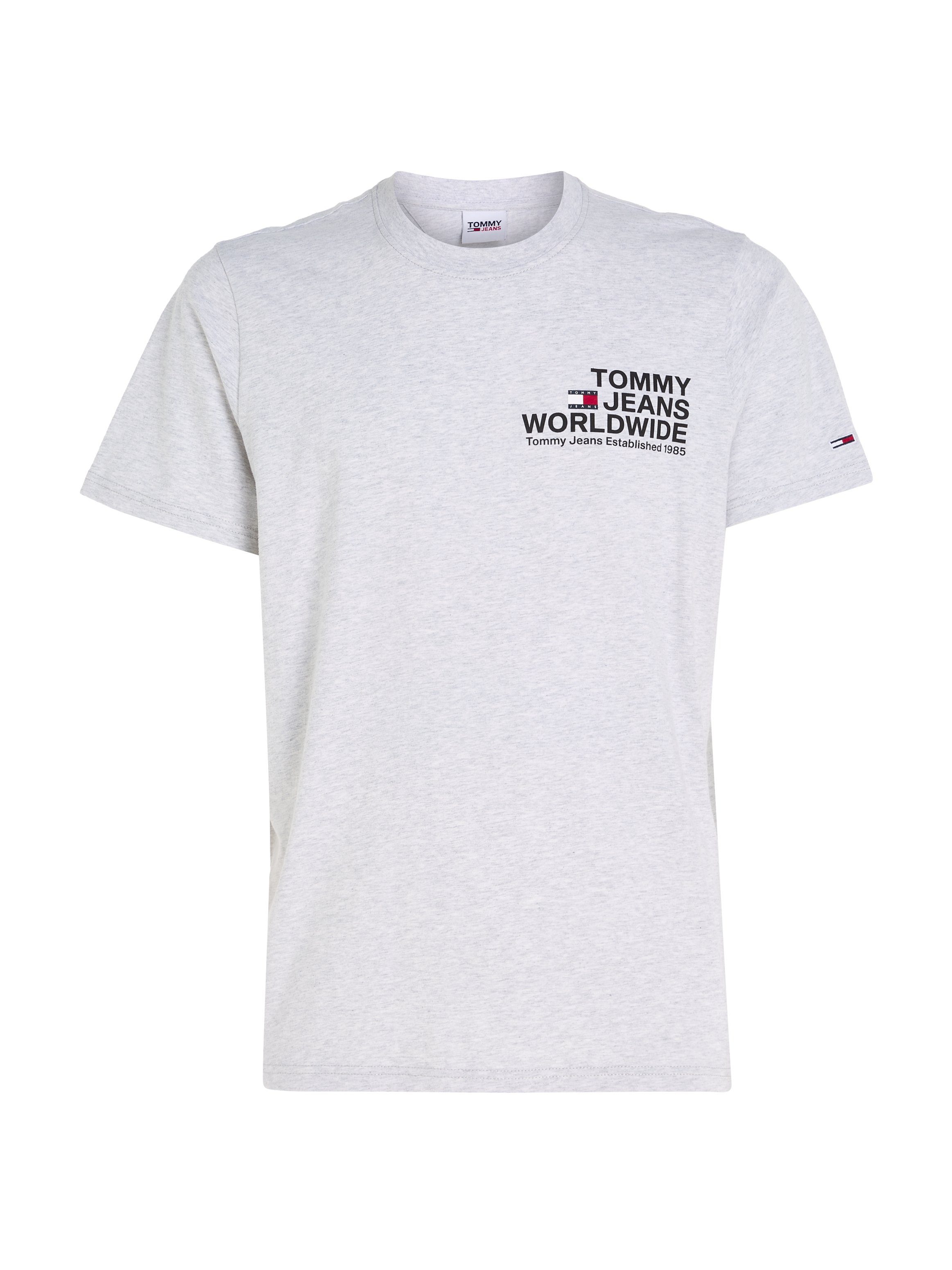 Tommy Jeans T-Shirt Htr REG TJ Grey CONCERT TEE TJM Silver ENTRY WW