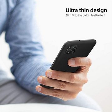 CoolGadget Handyhülle Black Series Handy Hülle für Huawei Y5p 5,45 Zoll, Edle Silikon Schlicht Robust Schutzhülle für Huawei Y5p Hülle