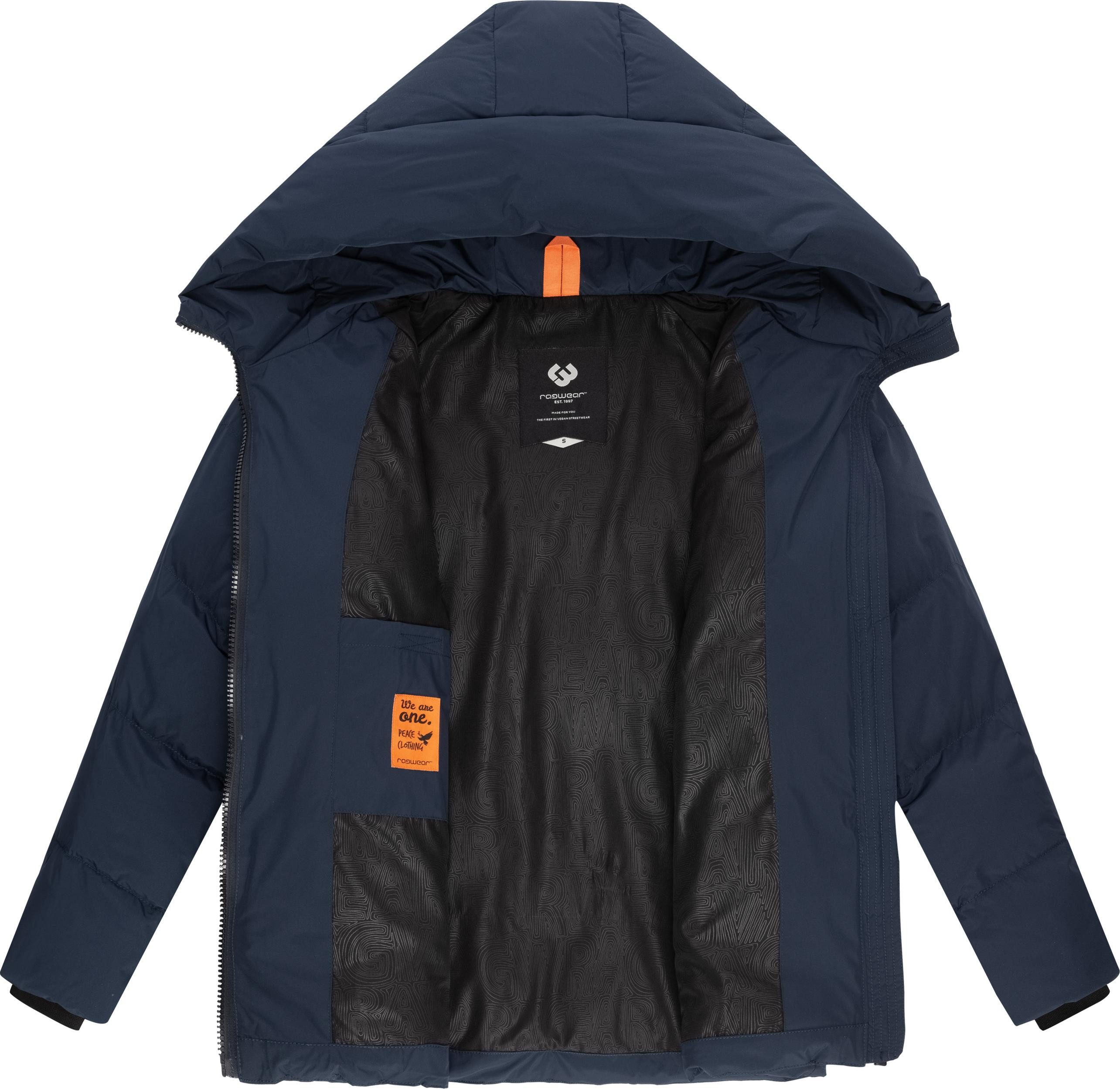 Ragwear Steppjacke Cessi Wasserdichte Damen Winterjacke mit großer Kapuze – Bild 5 von 5