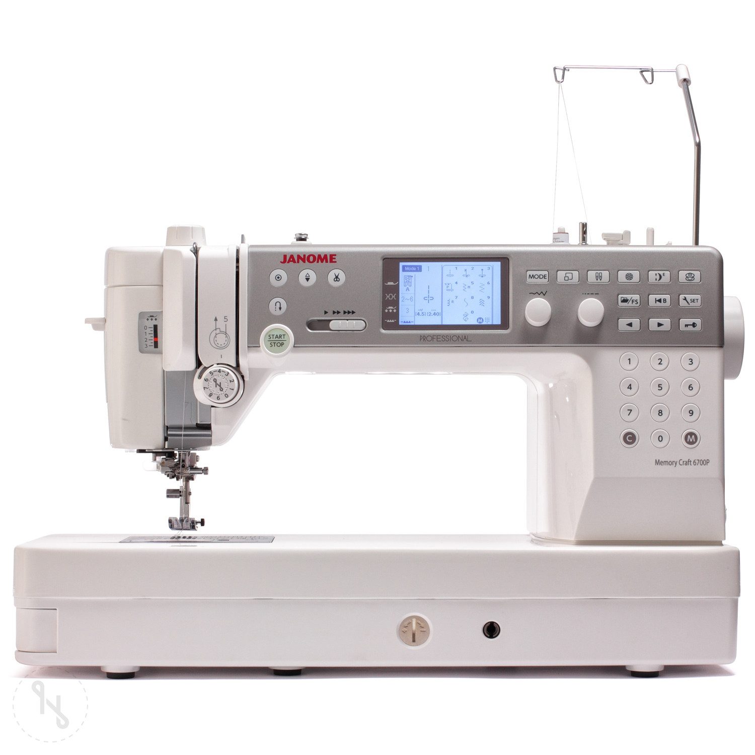 Janome Nähmaschine Memory Craft 6700P, 202 Programme