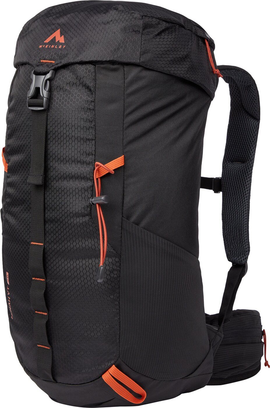 McKINLEY Wanderrucksack Ux.-Wander-Rucksack Minah I VT 26 BLACK NIGHT/RED RUST