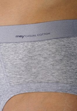 Mey Slip Casual Cotton (1-St) Slip / Unterhose - Baumwolle - Ohne Eingriff - Aufgesetzter Webbund