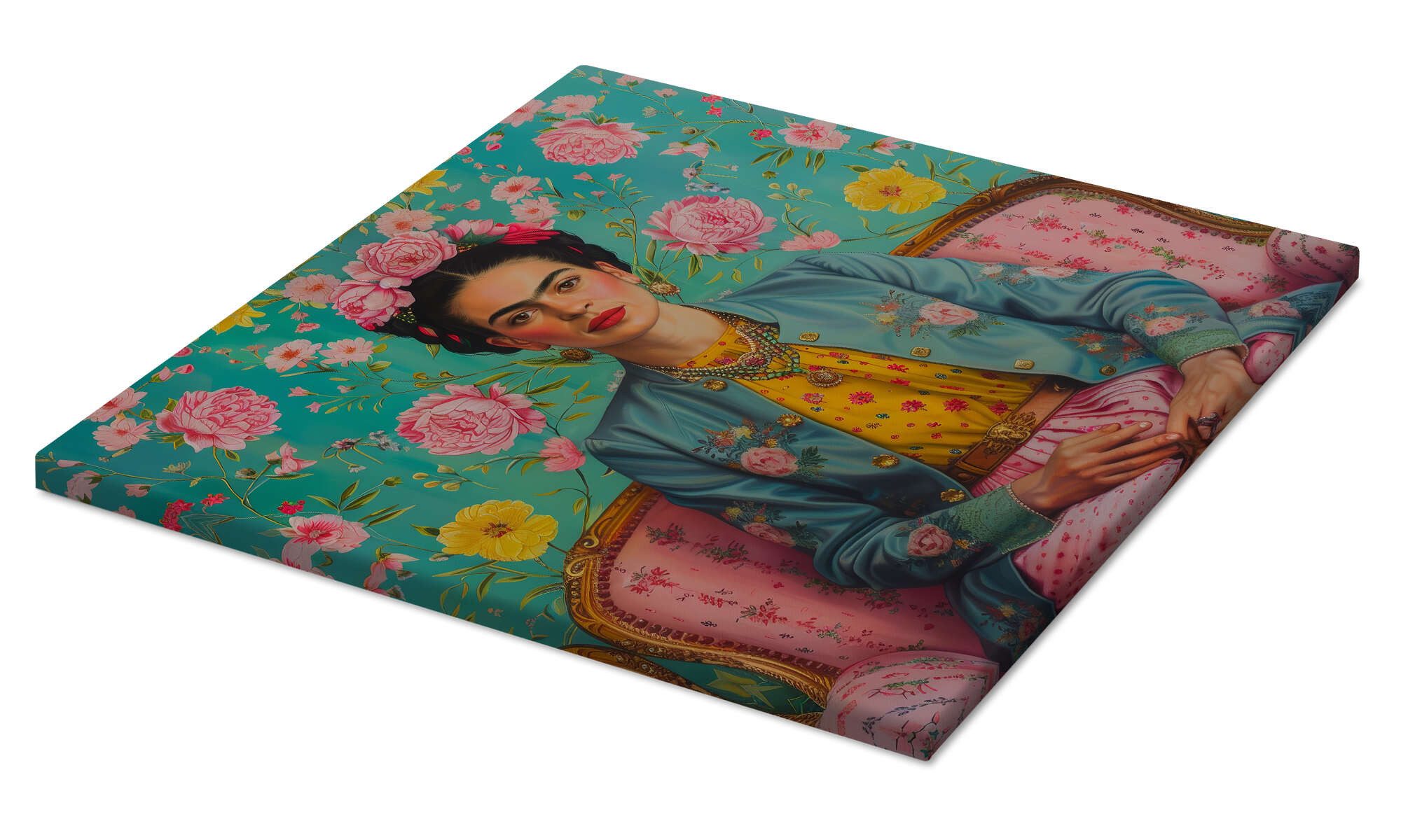 Posterlounge Leinwandbild DejaReve, Frida Kahlo auf günstig online kaufen
