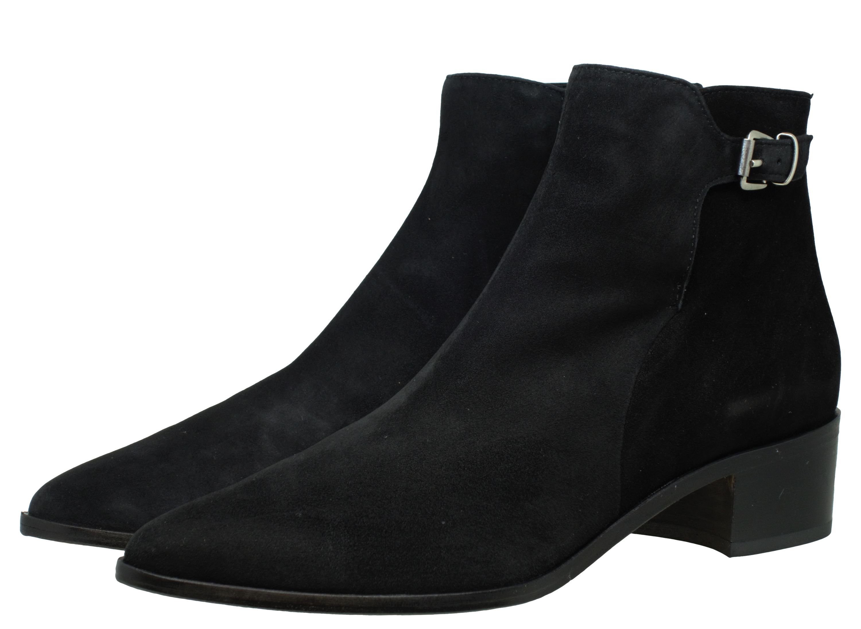 Gallucci Gallucci 30009 Stiefeletten Damen Ankle Ботинки Leder Schwarz Stiefel