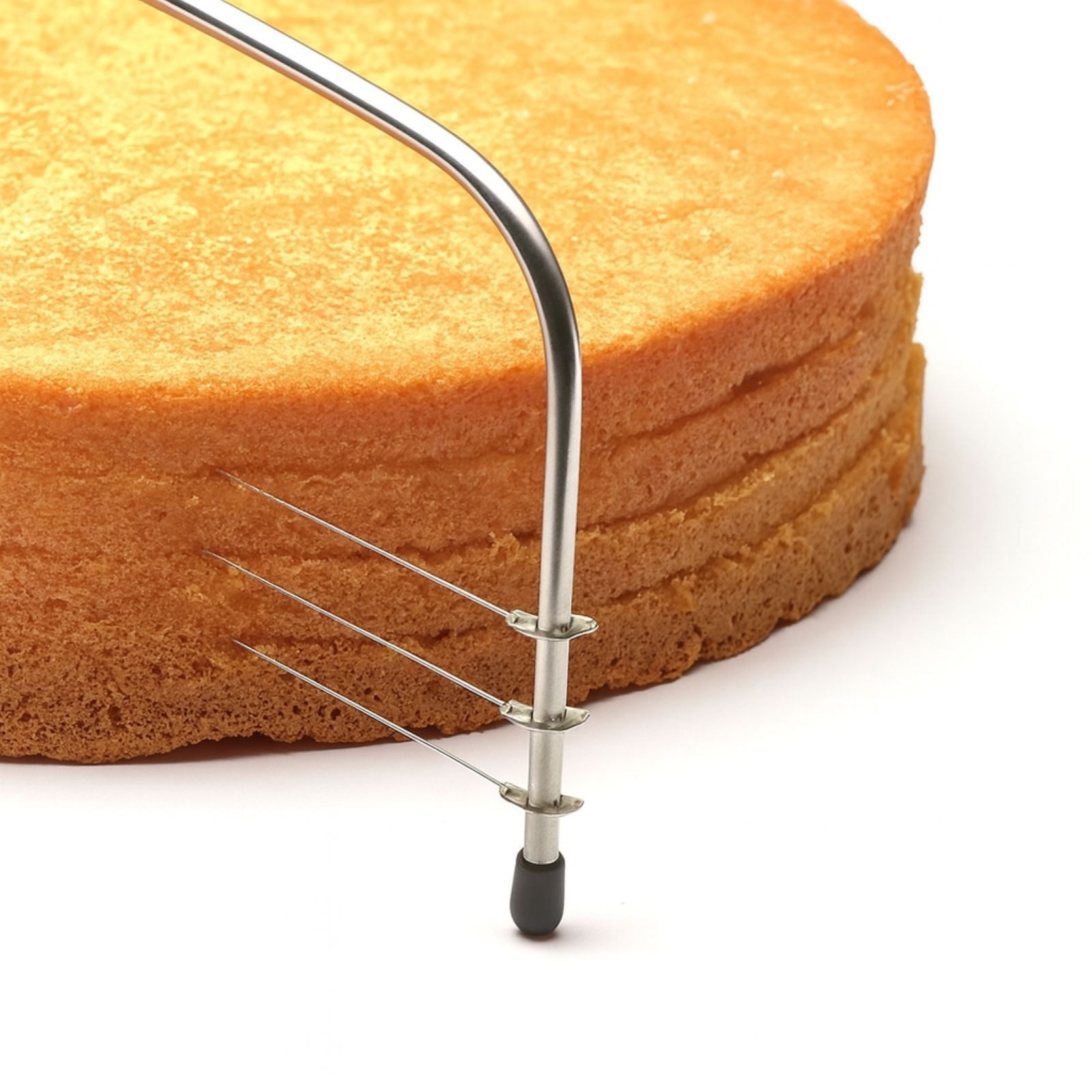 BURI Tortenschneider Tortenbodenschneider Tortenbodenteiler Schneidedraht Tortenboden