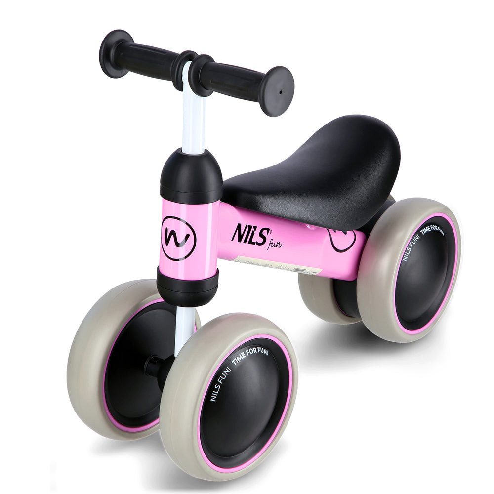 NILS FUN Laufrad Kinderlaufhilfe 5,9 Zoll, ideal für kleine Hände und sicheres Fahren