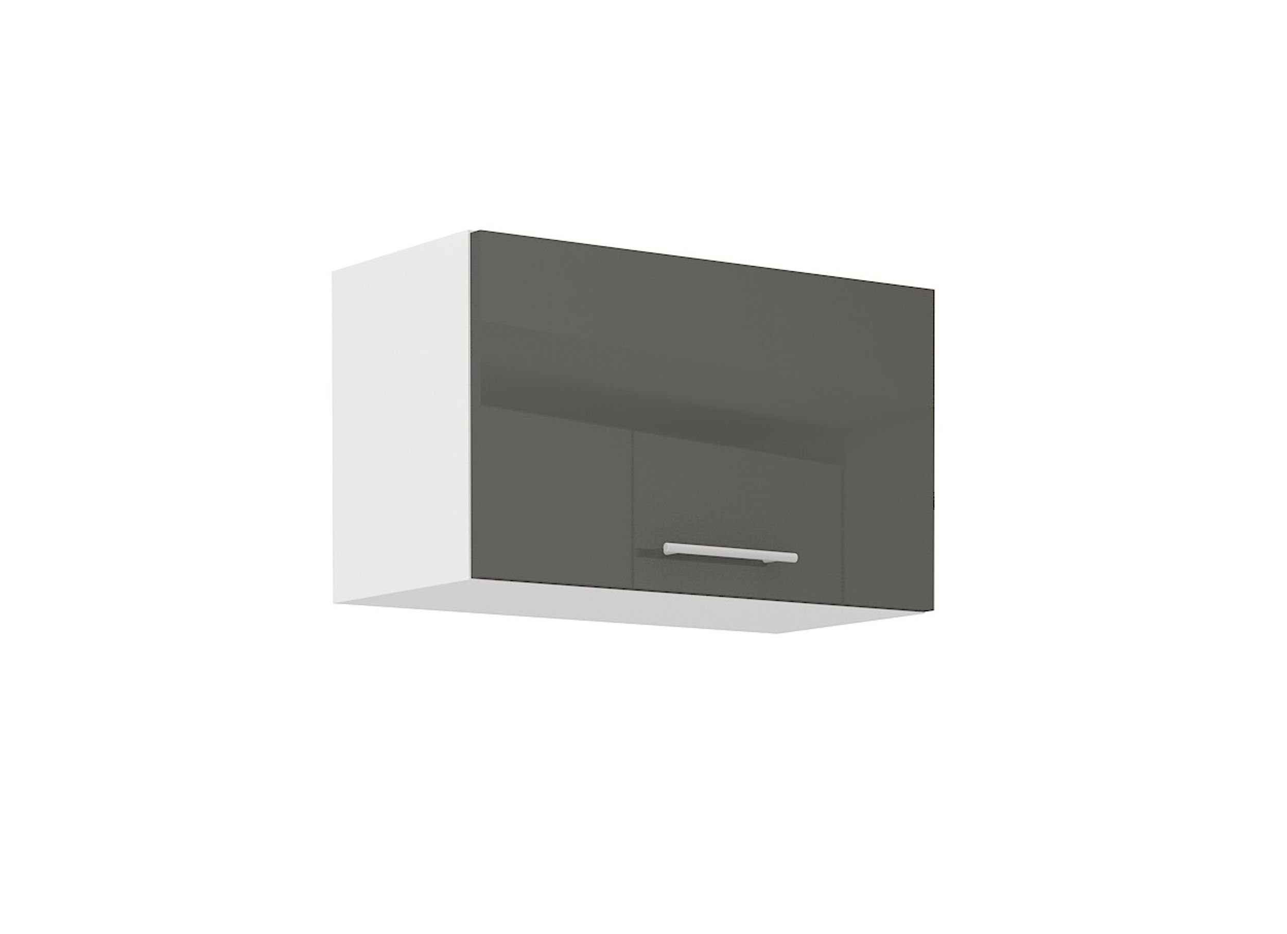 Weiss Küchen-Preisbombe Küchenzeile + Hochglanz Hängeschrank Lara matt Küche cm Grau Küchenblock 60