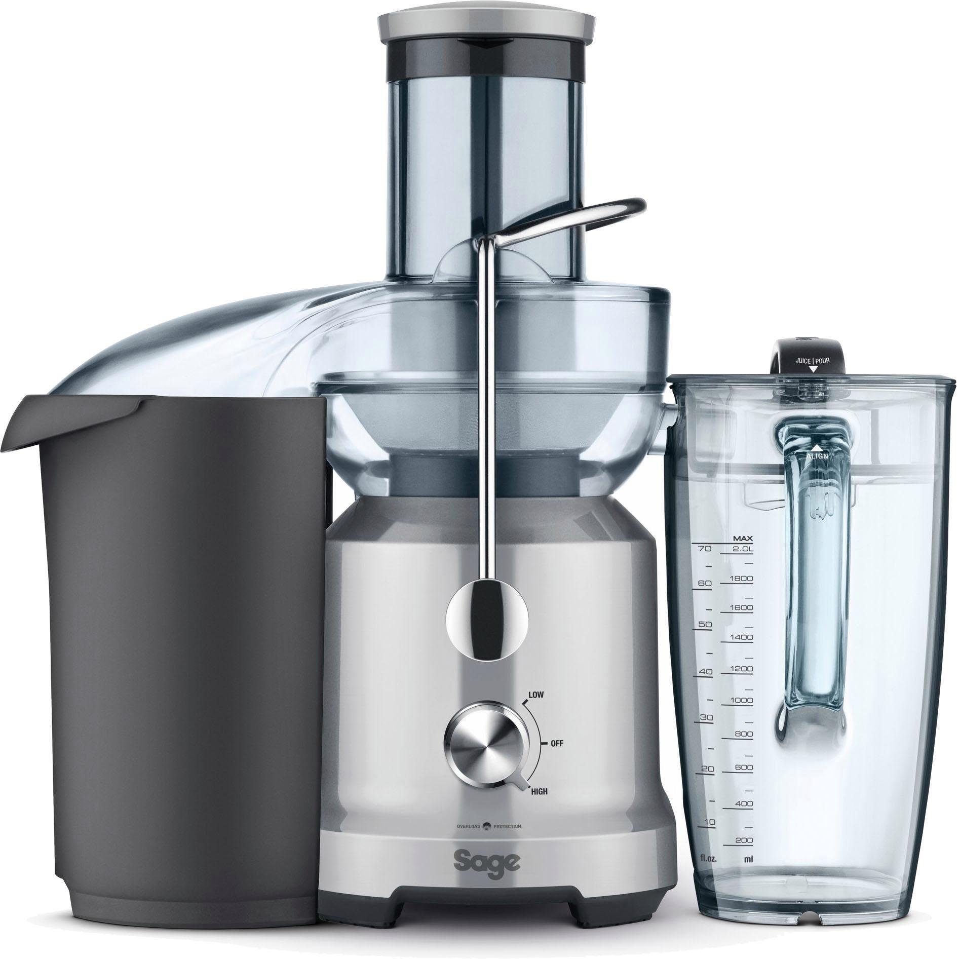 Sage Entsafter the Nutri Juicer Cold, SJE430SIL2, 1250 W
