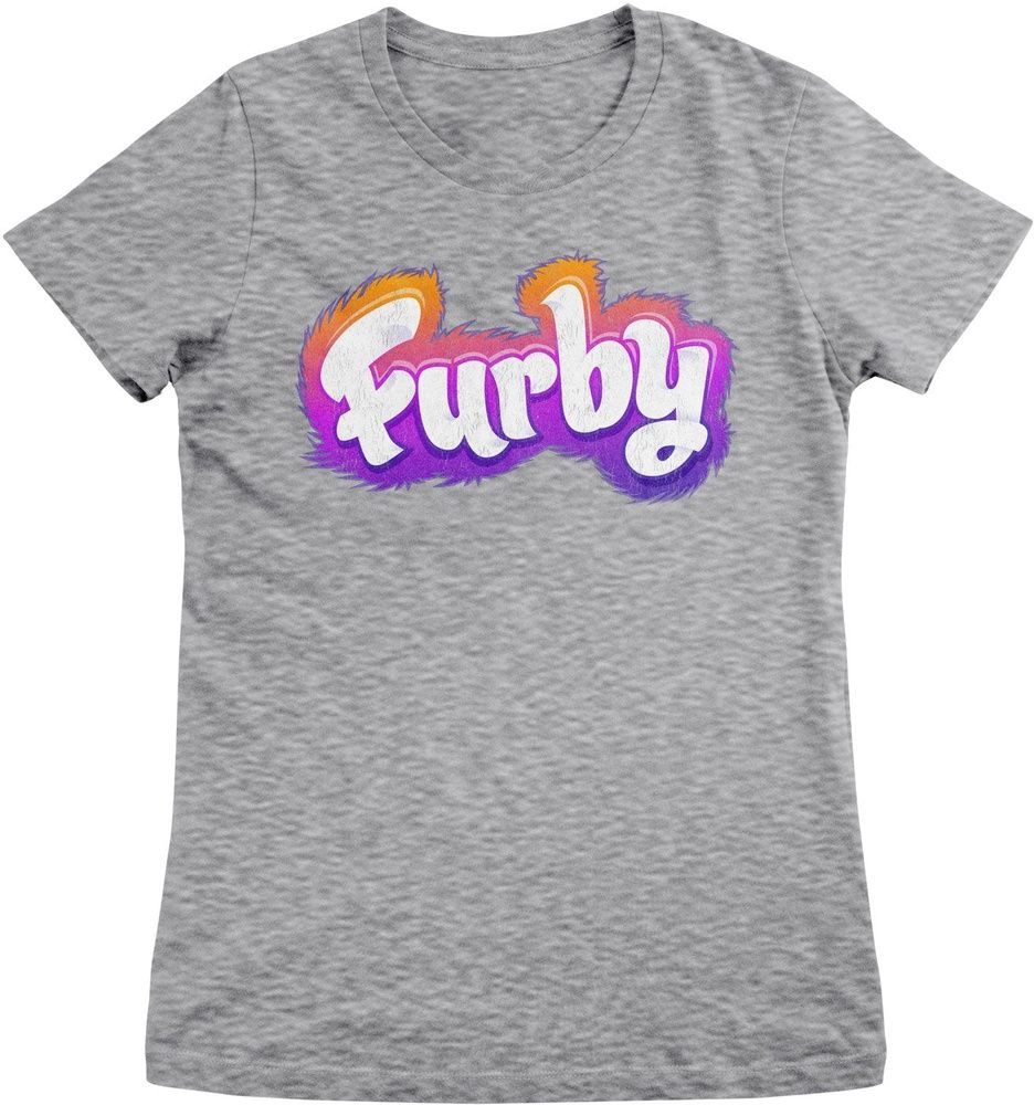Furby T-Shirt Furby Washed Logotype Girly Tee