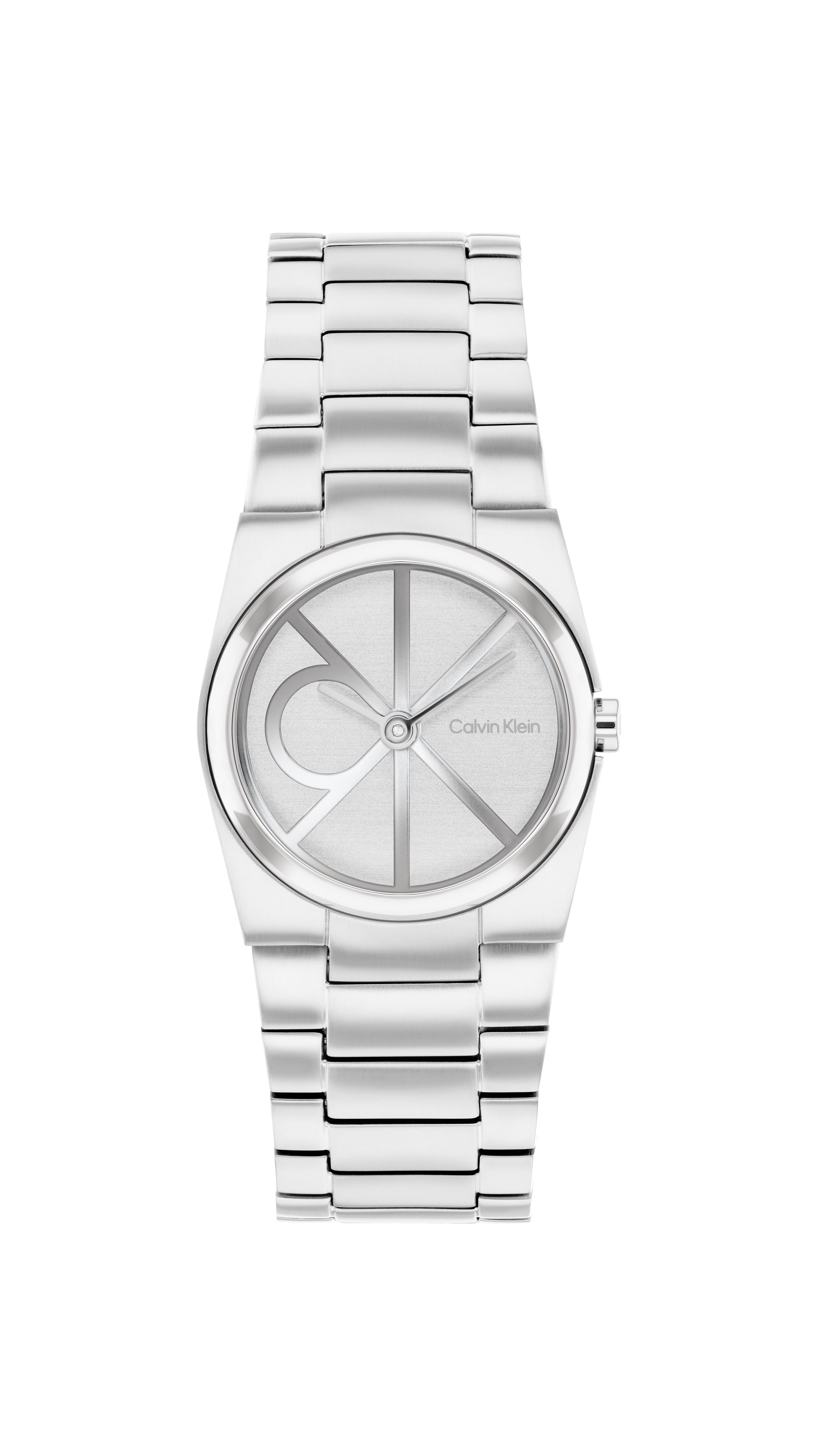 Calvin Klein Quarzuhr CK UNITE 25100126, Armbanduhr, Damenuhr, Edelstahlarmband, analog