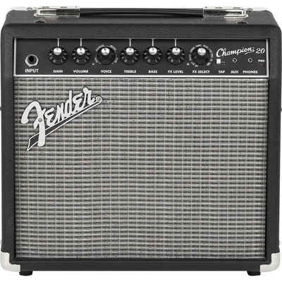 Fender Verstärker (Champion 20 Combo - Transistor Combo Verstärker für E-Gitarre)