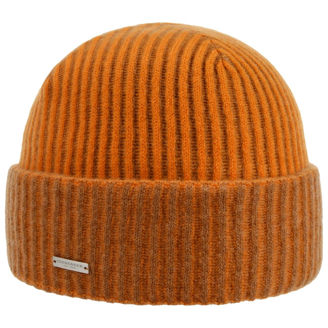 Seeberger Beanie (1-St) Umschlagmütze mit Umschlag