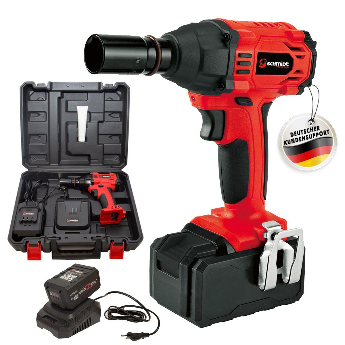 SCHMIDT security tools Akku-Schlagschrauber Akku-Schlagschrauber IW-320 LED günstig online kaufen