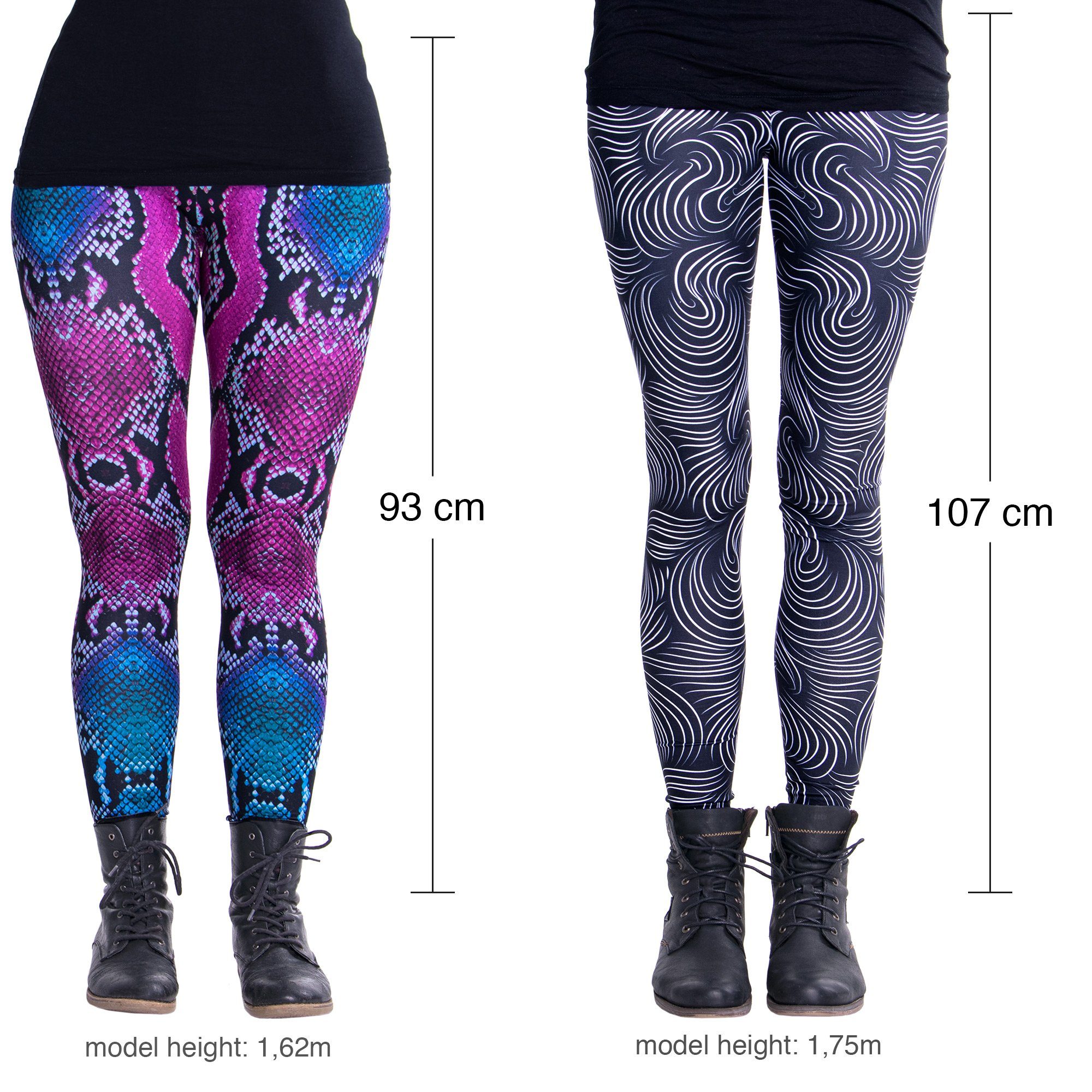 cosey Leggings Flower Line Leggings (Einheitsgröße)