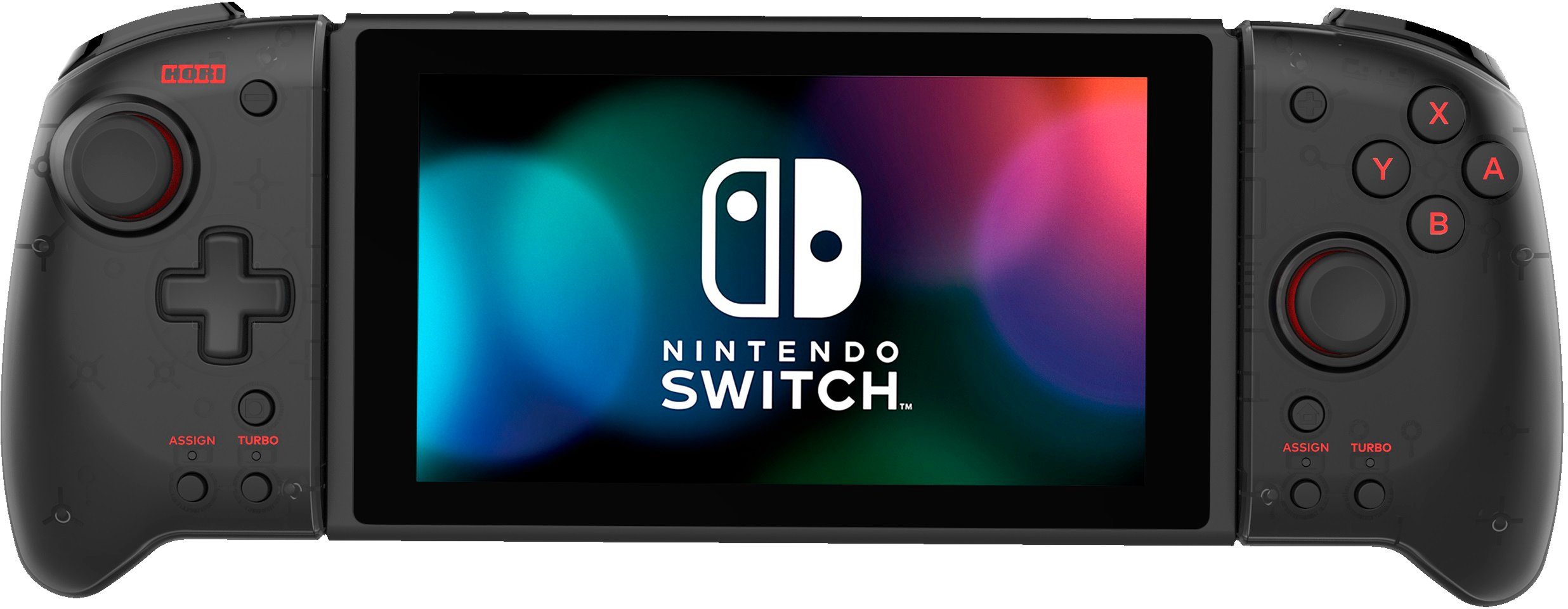 Switch-Controller Split Hori - Pad Pro schwarz