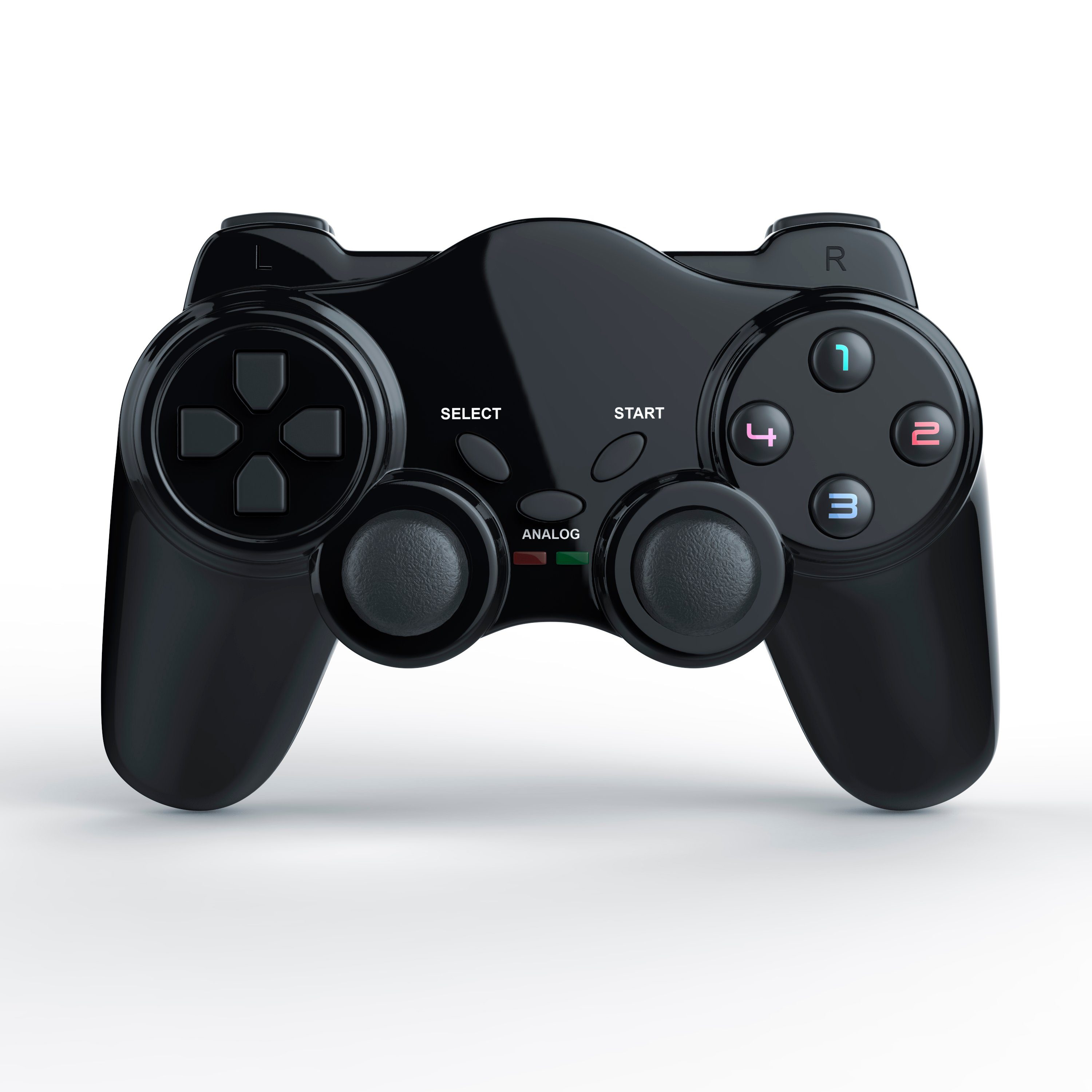 CSL PlayStation-Controller (1 St., Wireless Gamepad für Playstation 2 inkl.  2,4 GHz Funk Adapter mit Dual Vibration) online kaufen | OTTO