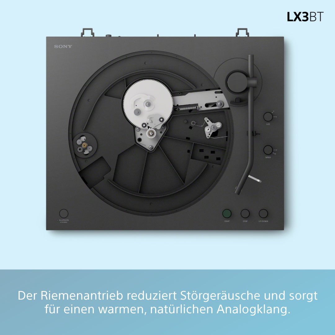 Sony PS-LX3BT Plattenspieler (Riemenantrieb, Bluetooth) – Bild 3 von 5