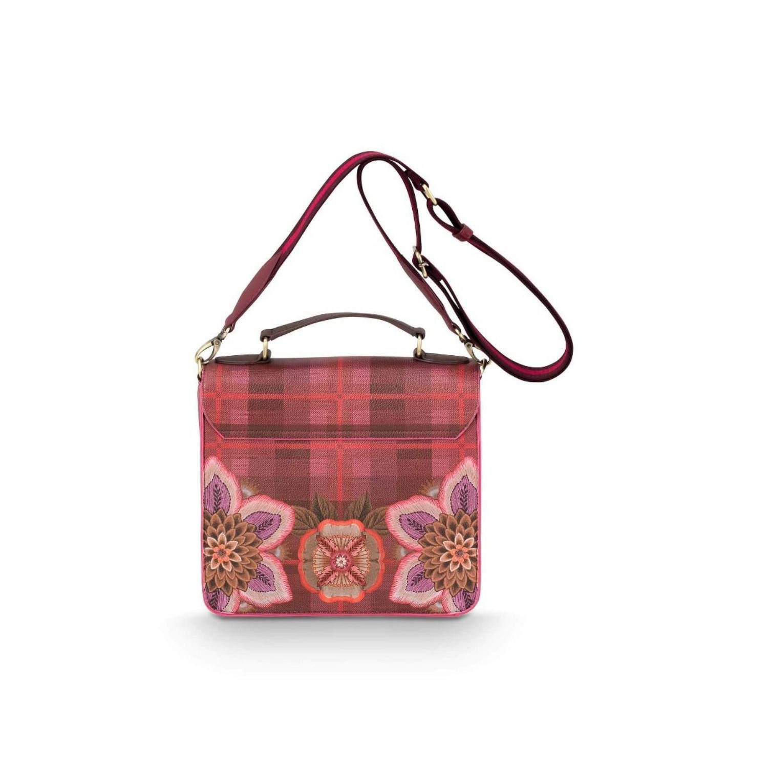 PiP Studio Handtasche Schultertasche Cross Body Flores Felices Red (M)