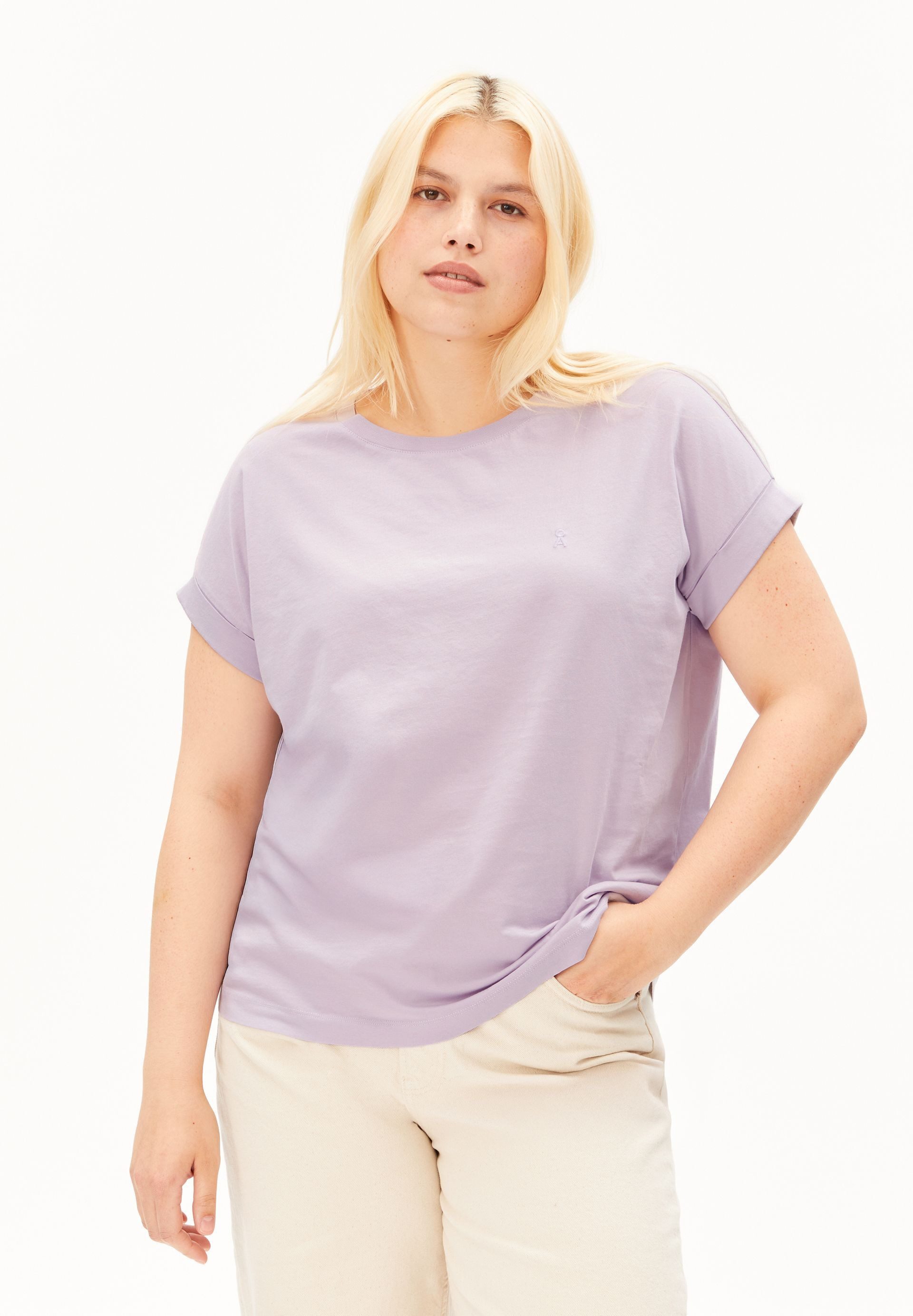 Armedangels T-Shirt IDAARA T-Shirt aus Bio-Baumwolle Loose Fit