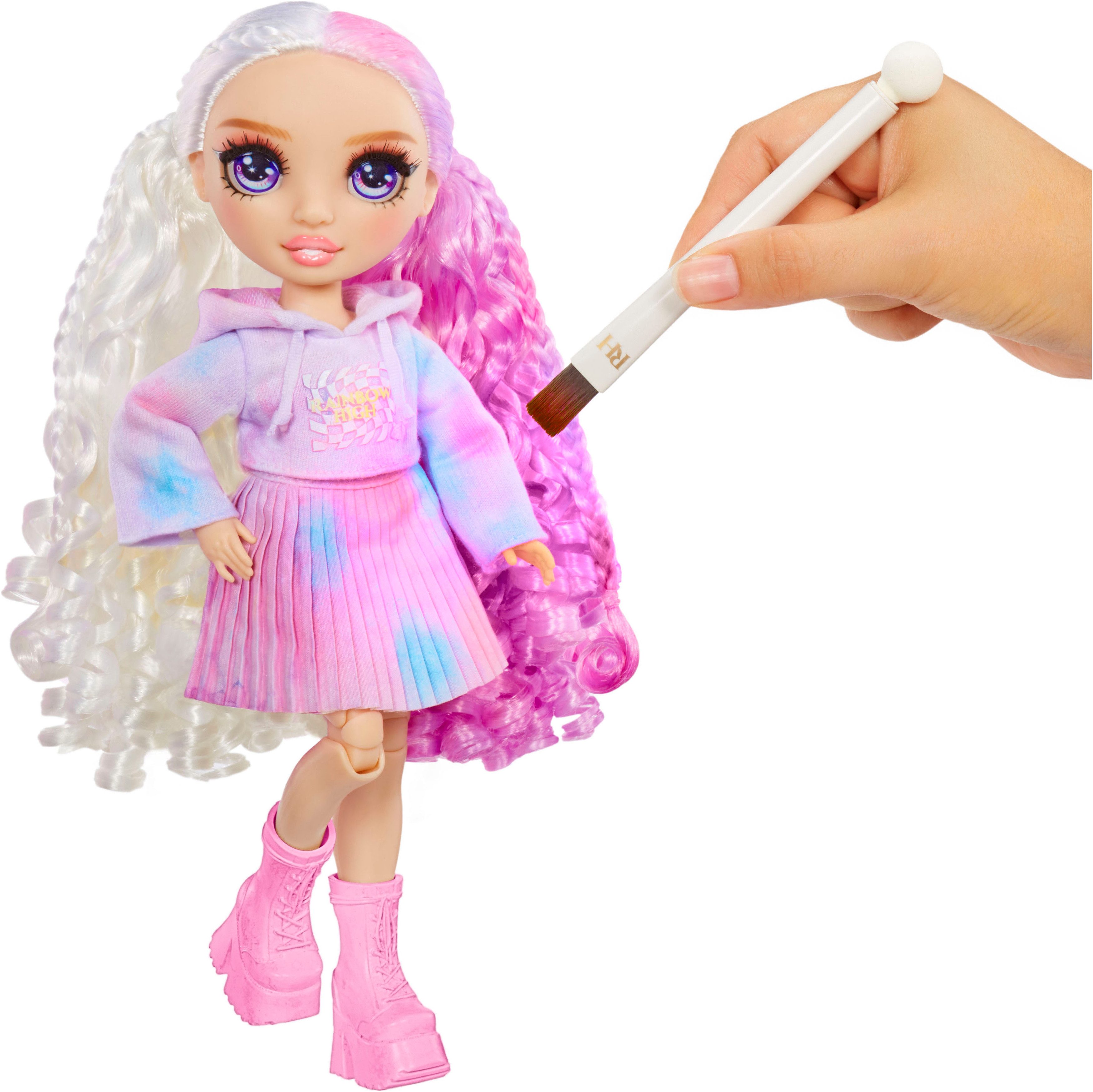 Rainbow High Anziehpuppe Rainbow High WaterColor & Create NEW Theme Dolls - purple eyes – Bild 3 von 5