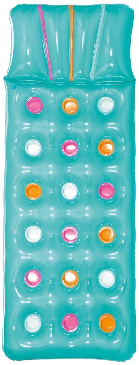 Bestway Luftmatratze Bestway 43014 - Luftmatratze Color Lounge 188 x 71 cm - Türkis