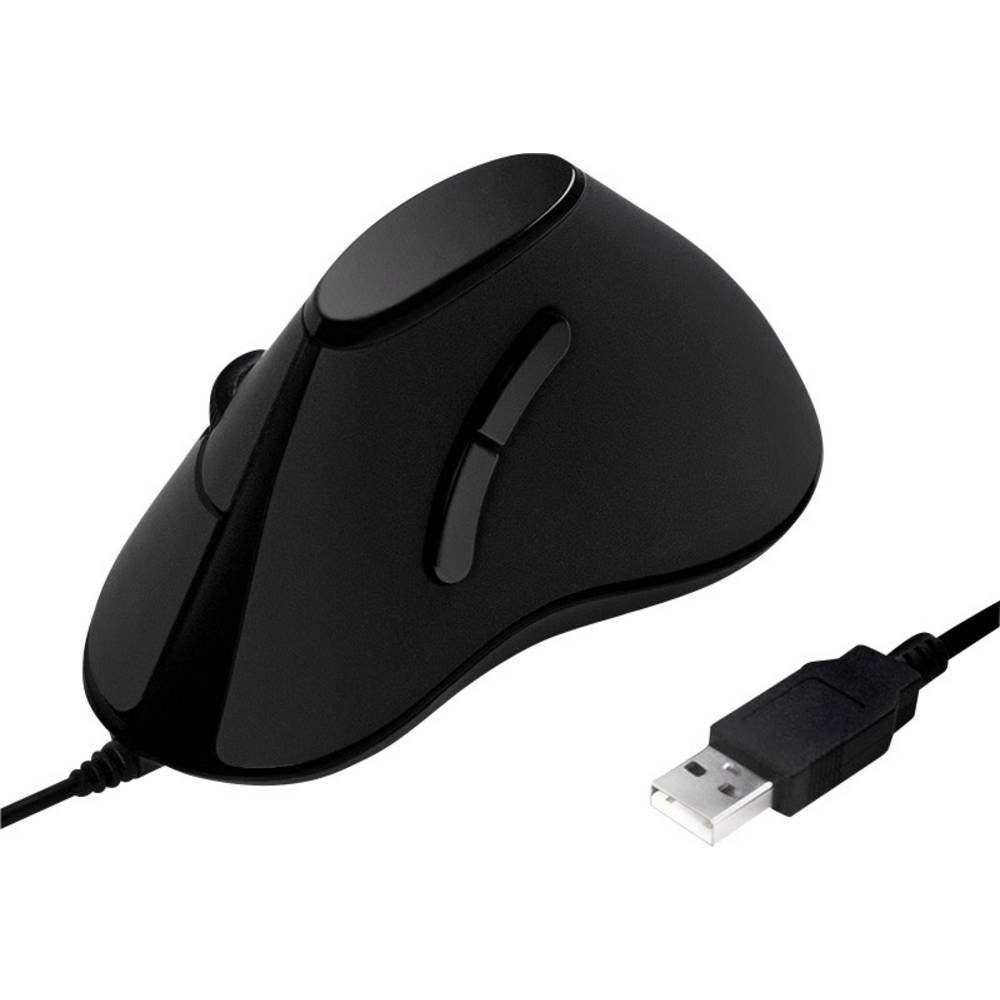 LogiLink ® Ergonomi Mouse, USB Mäuse (Ergonomisch)