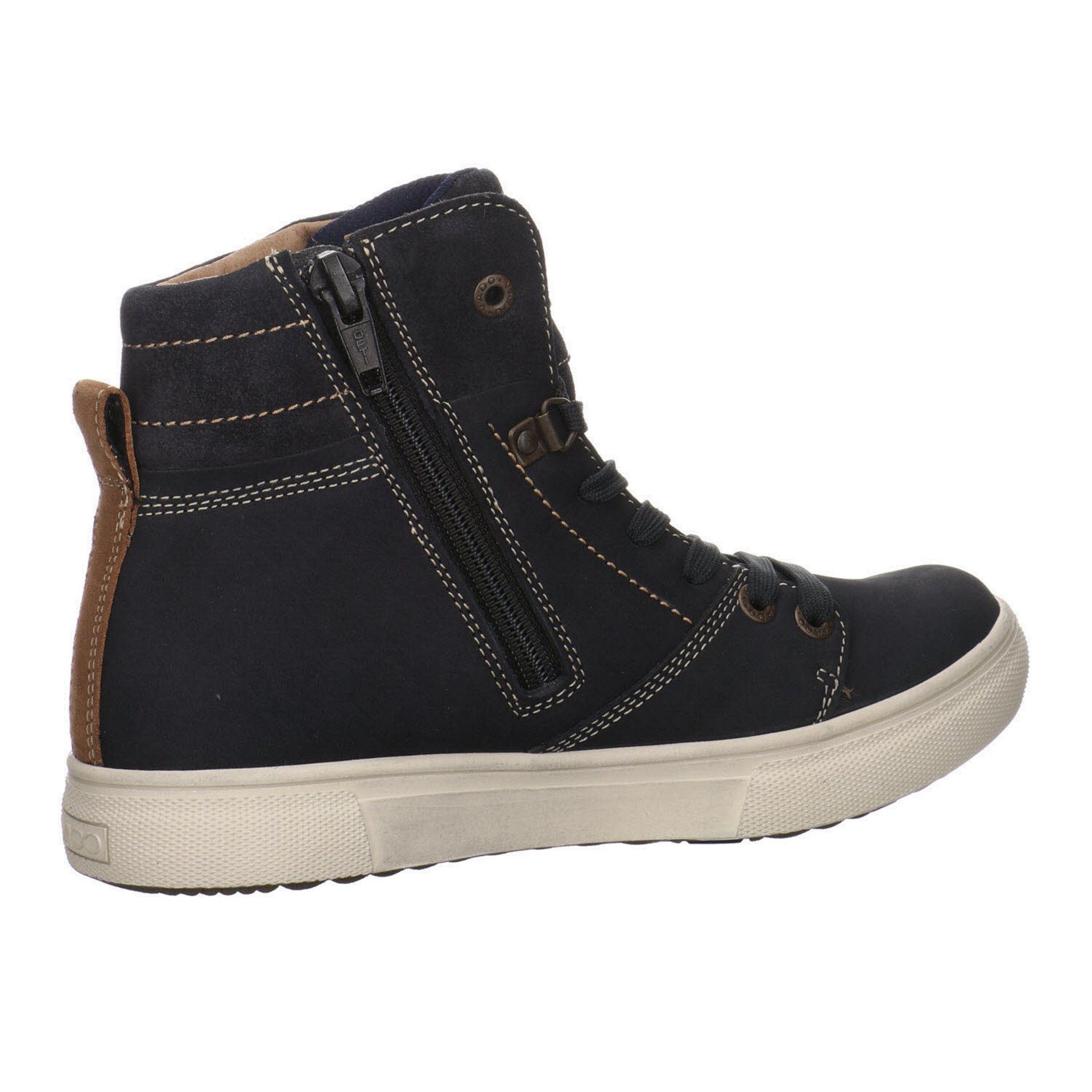 Vado navy Bosse Nubukleder Schuhe Boots Stiefel Kinderschuhe Jungen Stiefel