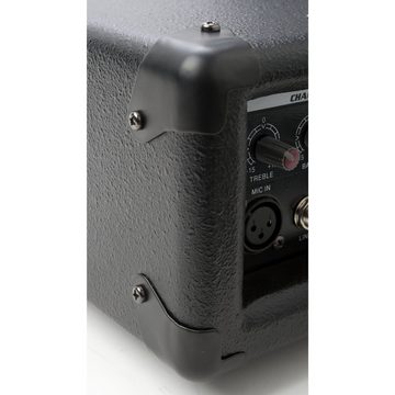 Fame Audio Mischverstärker (PM 400 Powermixer, 4-Kanal Analog, Integrierter Effektprozessor)
