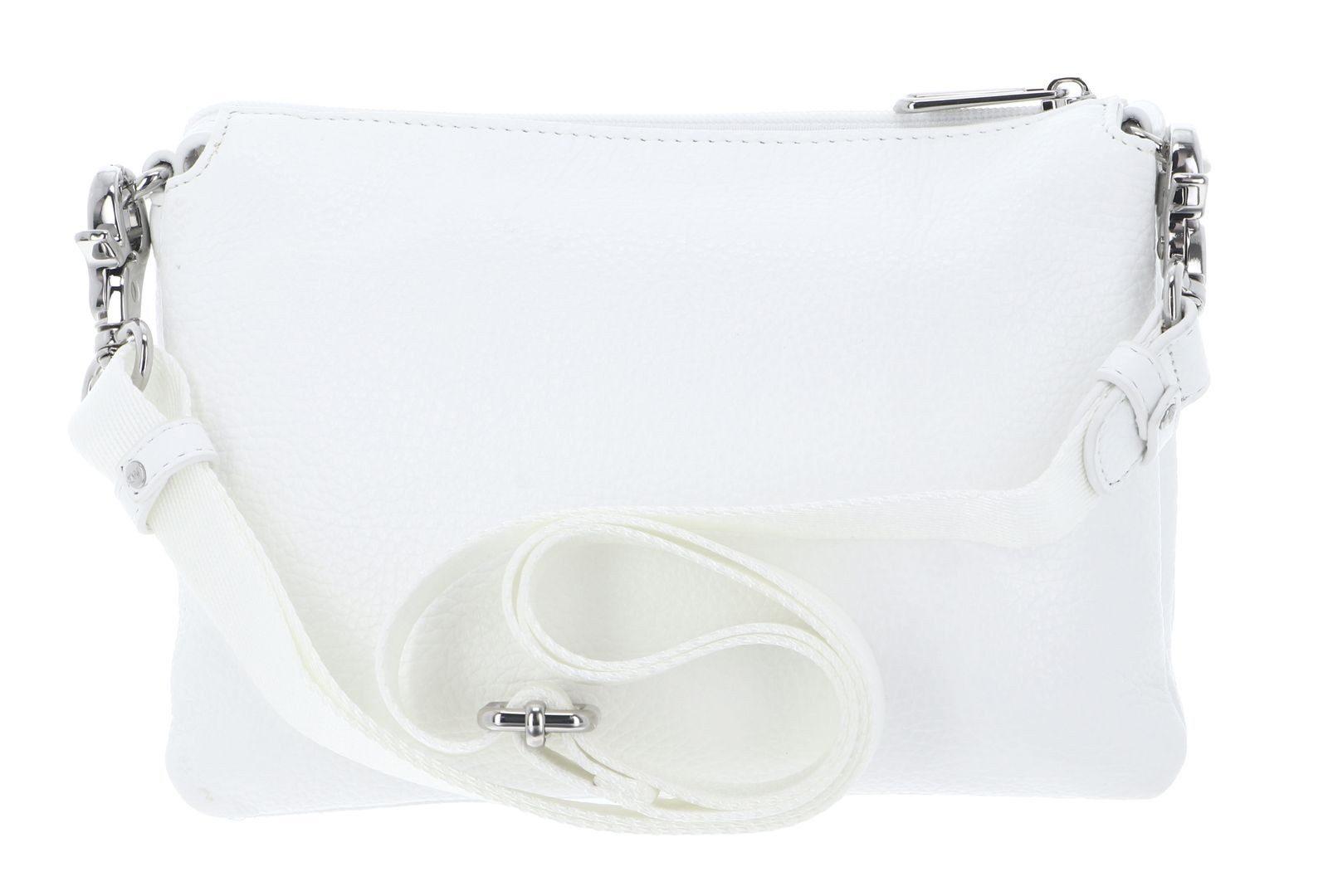 Mandarina Duck Umhängetasche Crossbody Bag, aus echtem Rindsleder